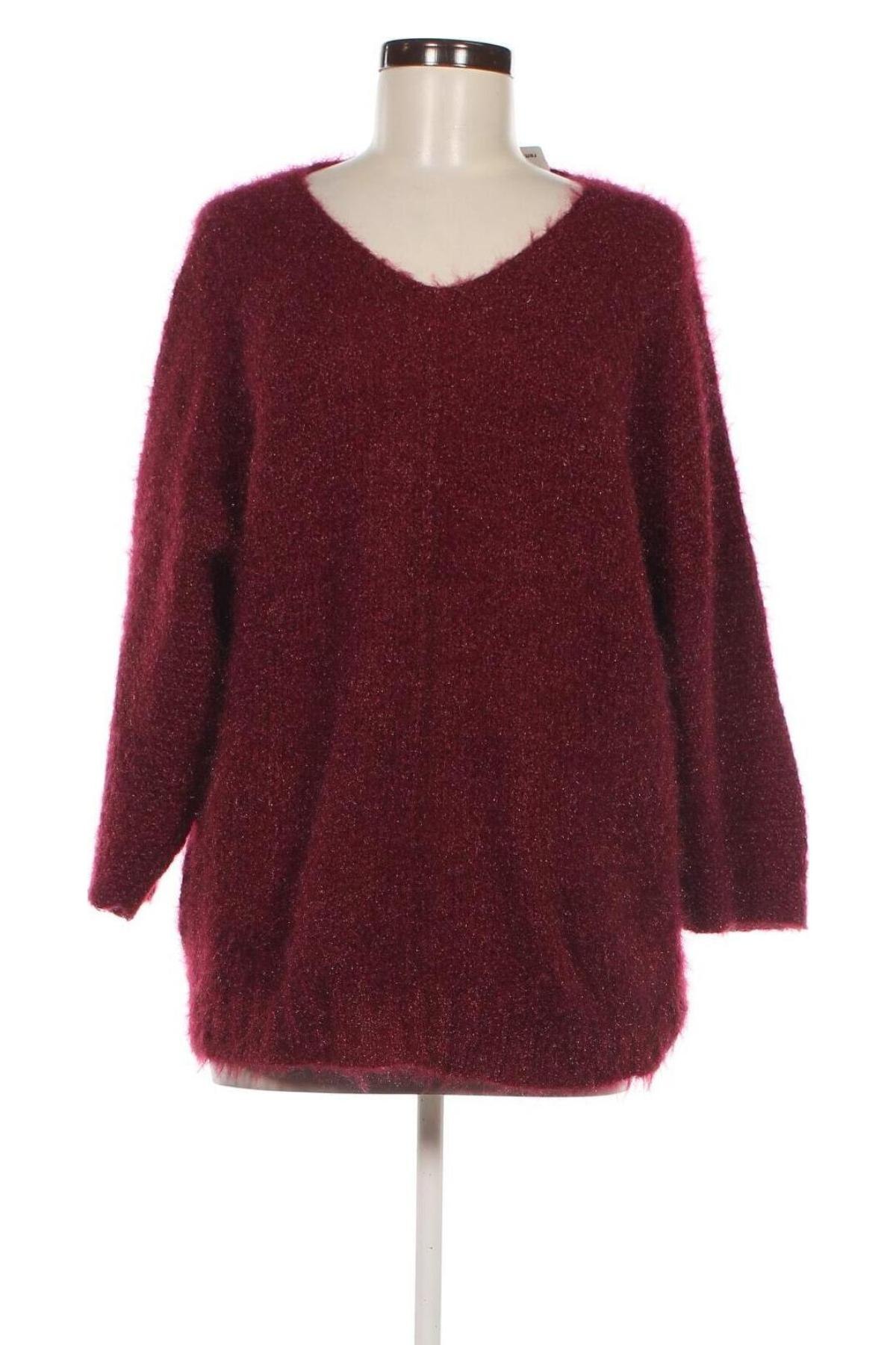 Damenpullover, Größe M, Farbe Rot, Preis € 9,29