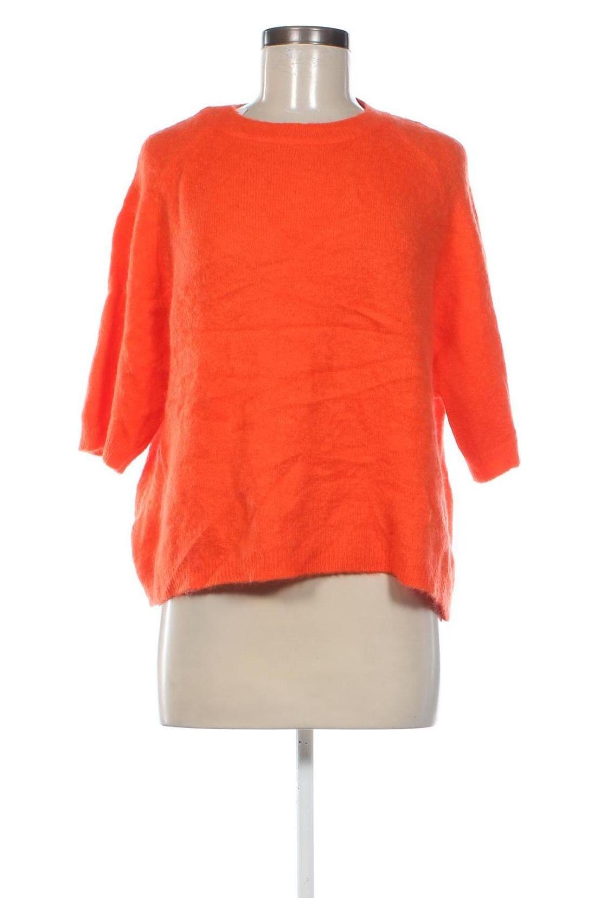 Damenpullover, Größe S, Farbe Orange, Preis 9,49 €