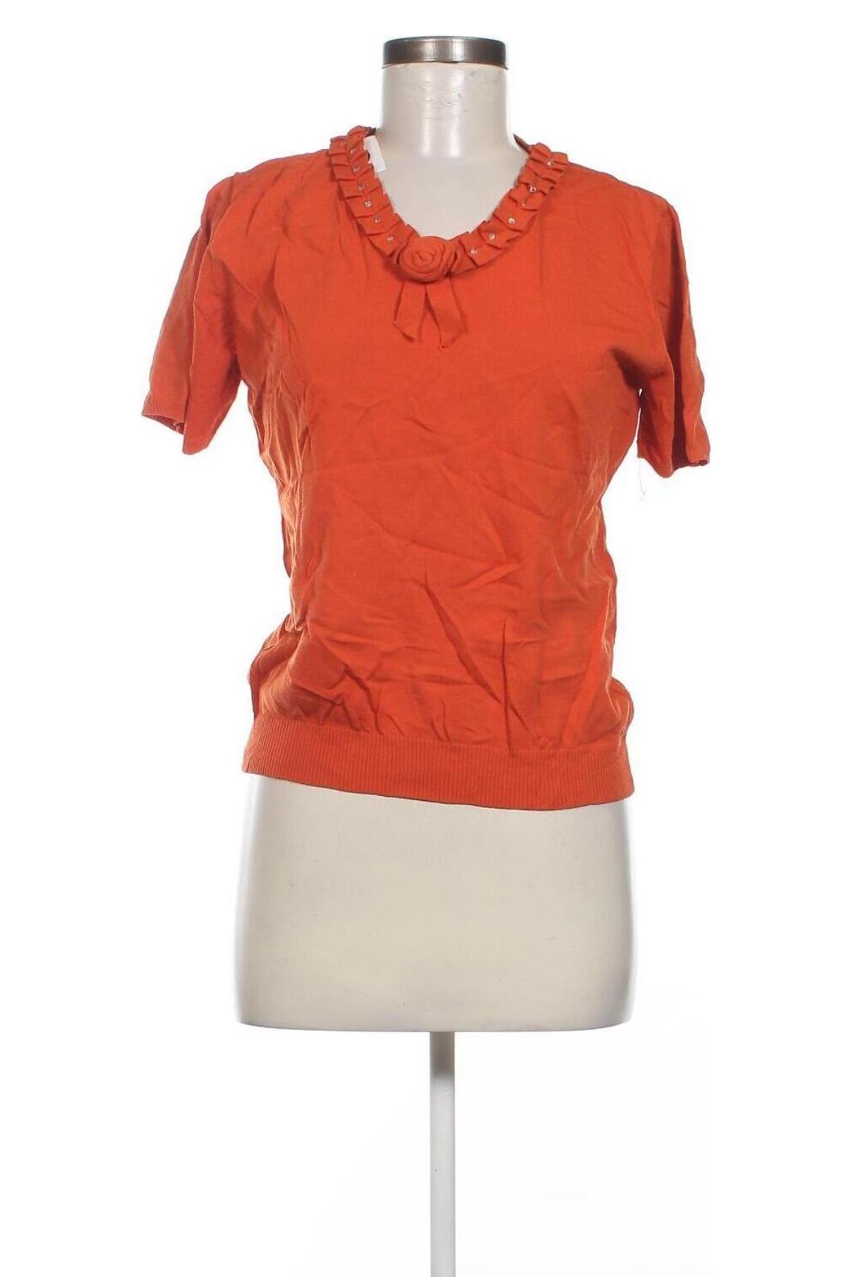 Damenpullover, Größe M, Farbe Orange, Preis € 4,49