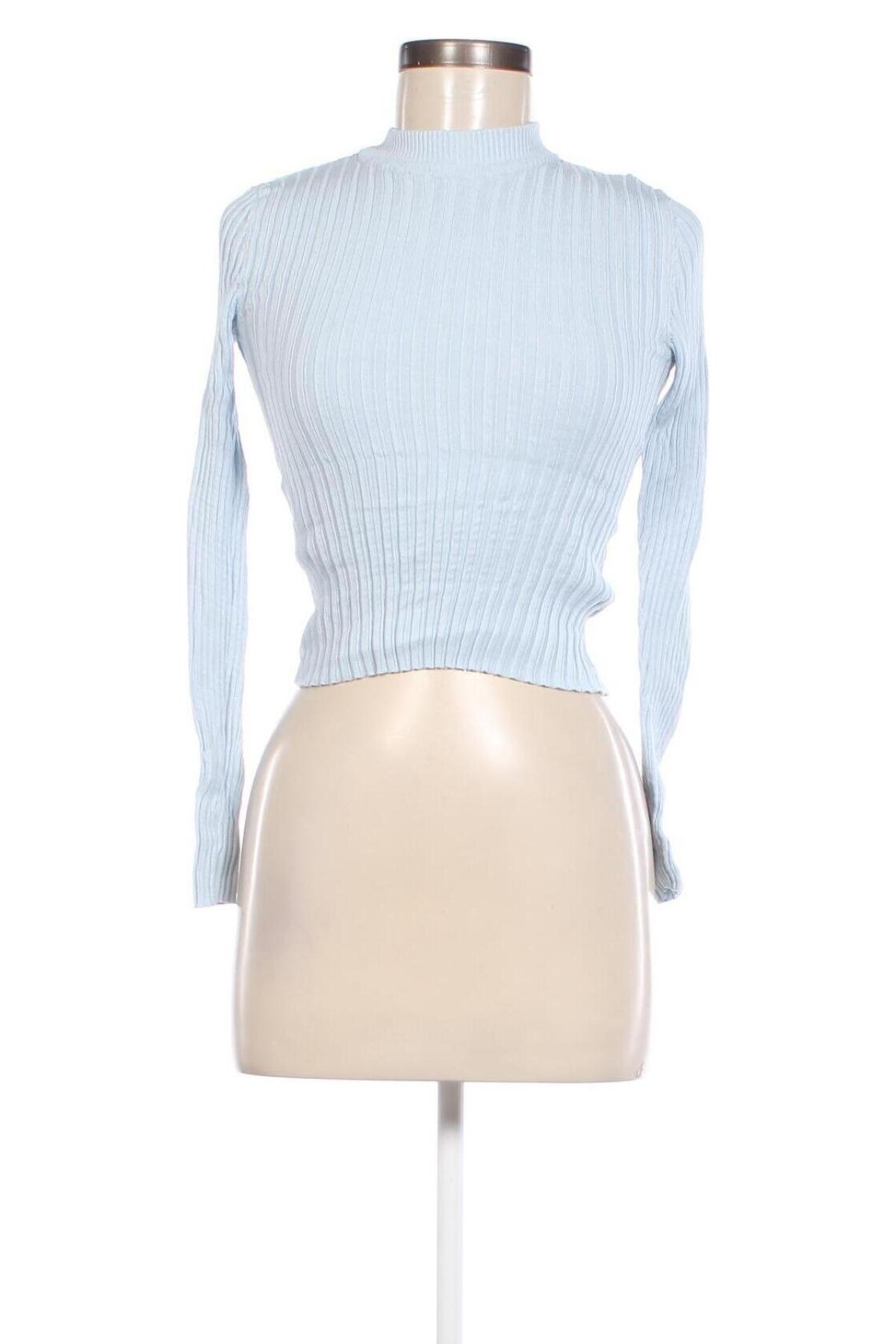 Damenpullover Bershka, Größe S, Farbe Blau, Preis € 9,29