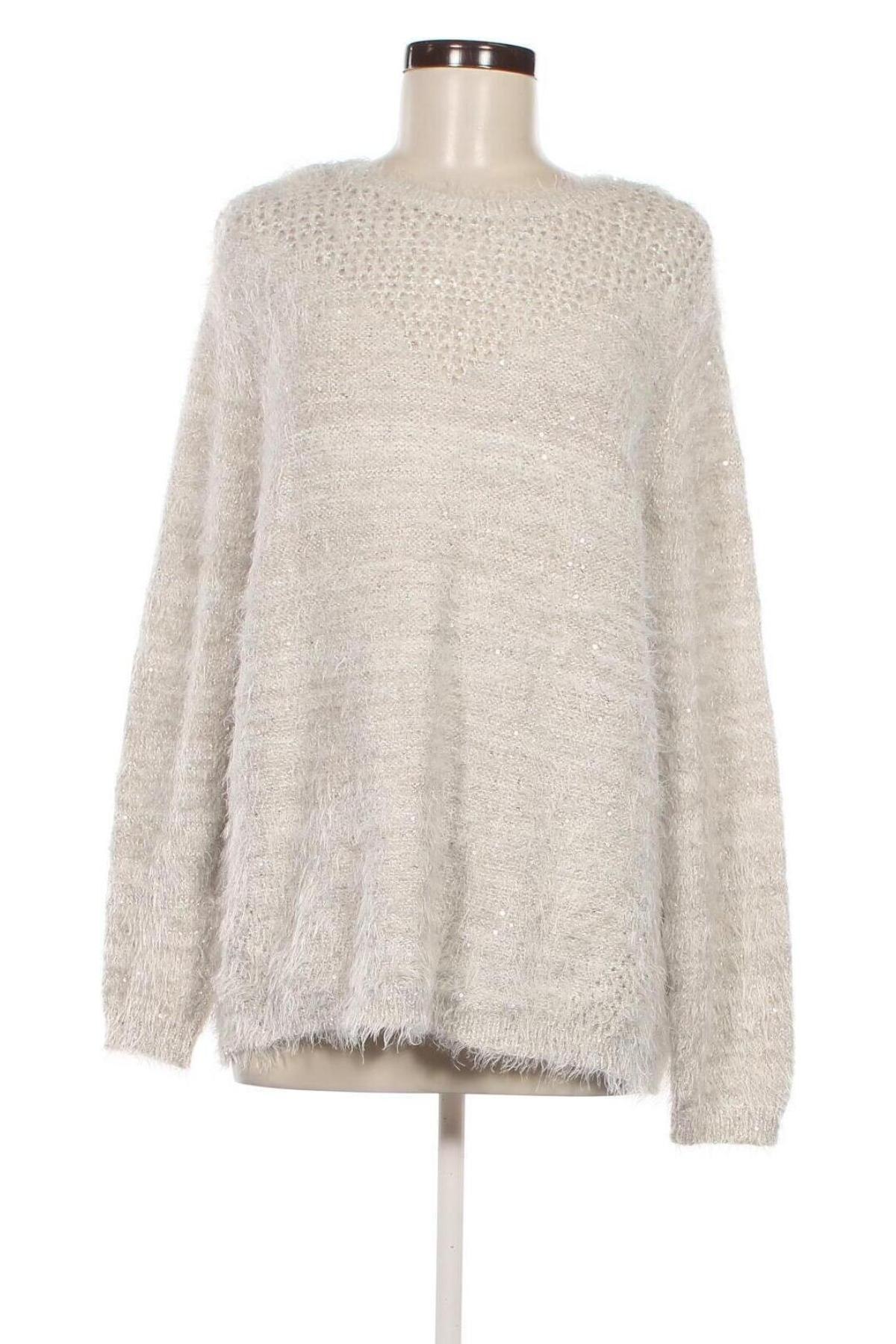 Damenpullover Canda, Größe L, Farbe Grau, Preis € 12,99