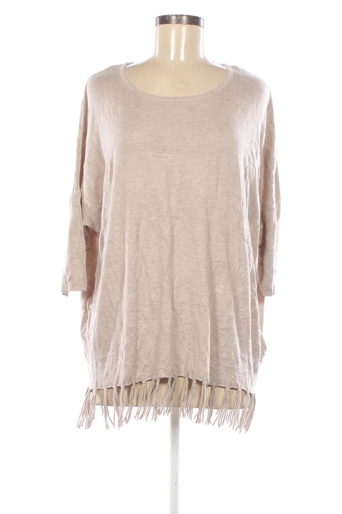 Damenpullover Canda, Größe M, Farbe Beige, Preis € 3,49