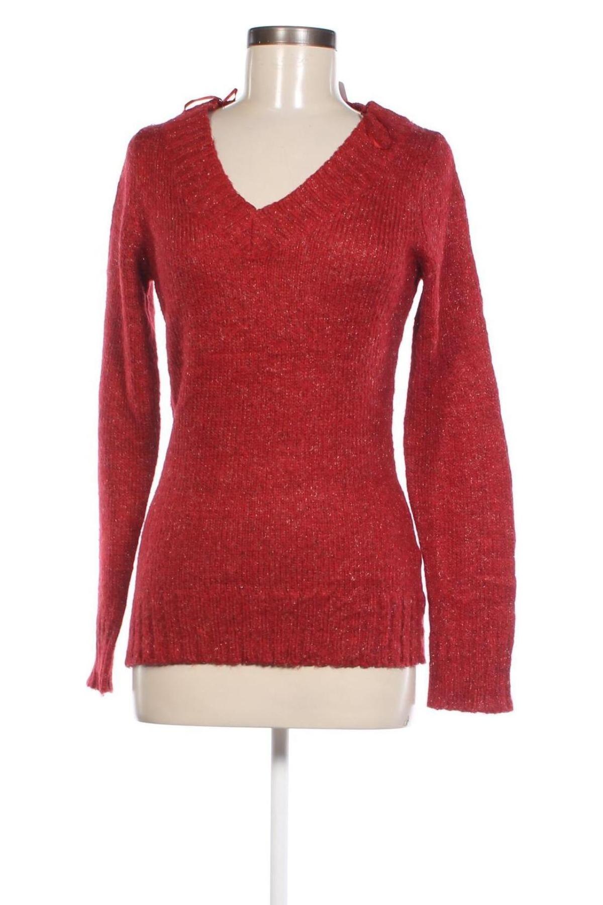 Damenpullover Clockhouse, Größe L, Farbe Rot, Preis 9,49 €