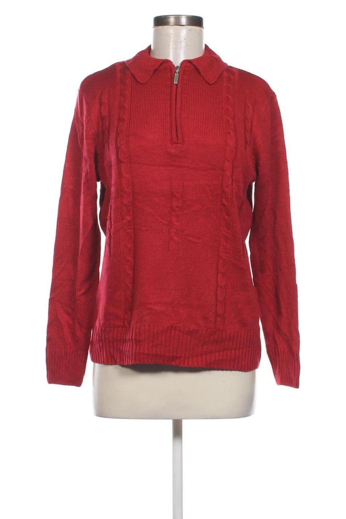 Damenpullover Collection L, Größe M, Farbe Rot, Preis € 8,49