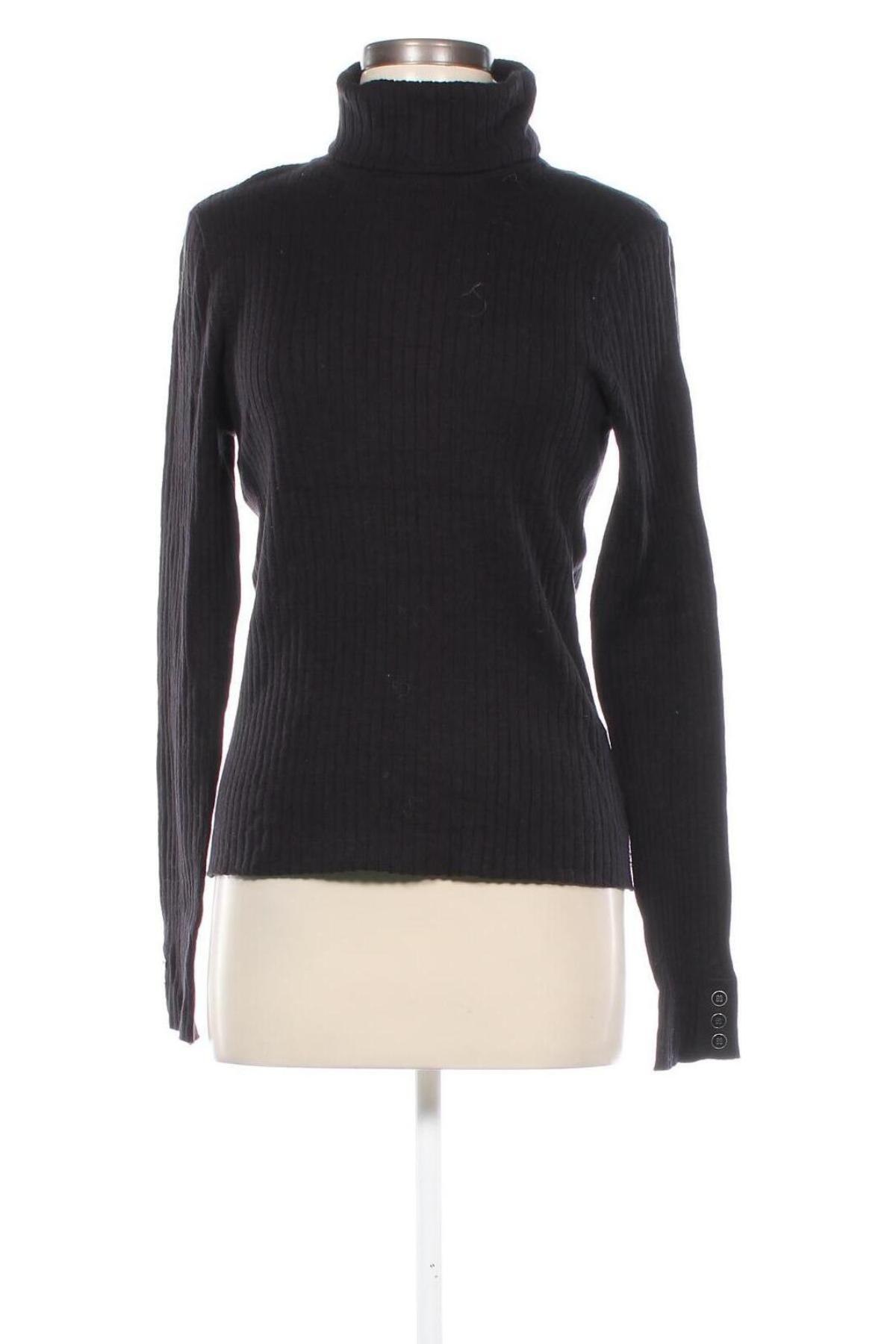 Damski sweter Croft & Barrow, Rozmiar M, Kolor Czarny, Cena 37,99 zł