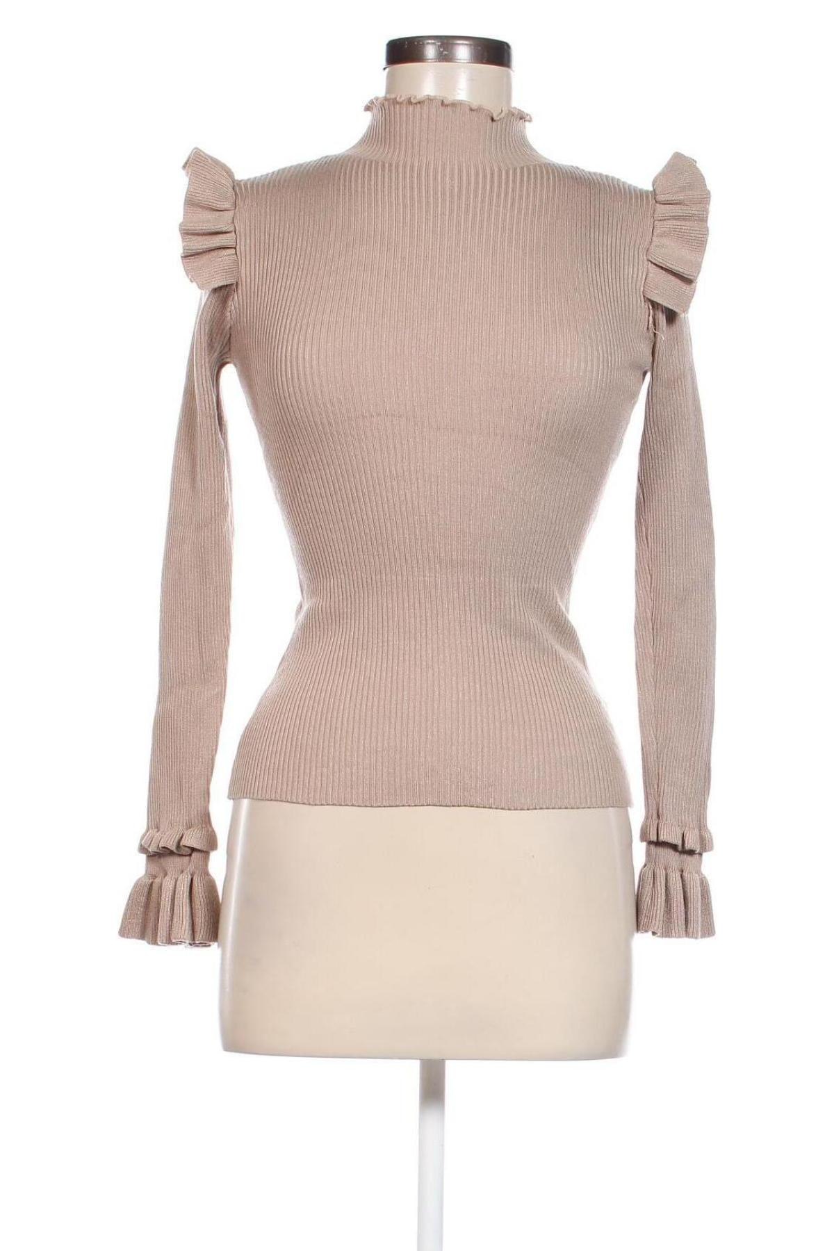 Damenpullover Drole De Copine, Größe XS, Farbe Beige, Preis 9,49 €