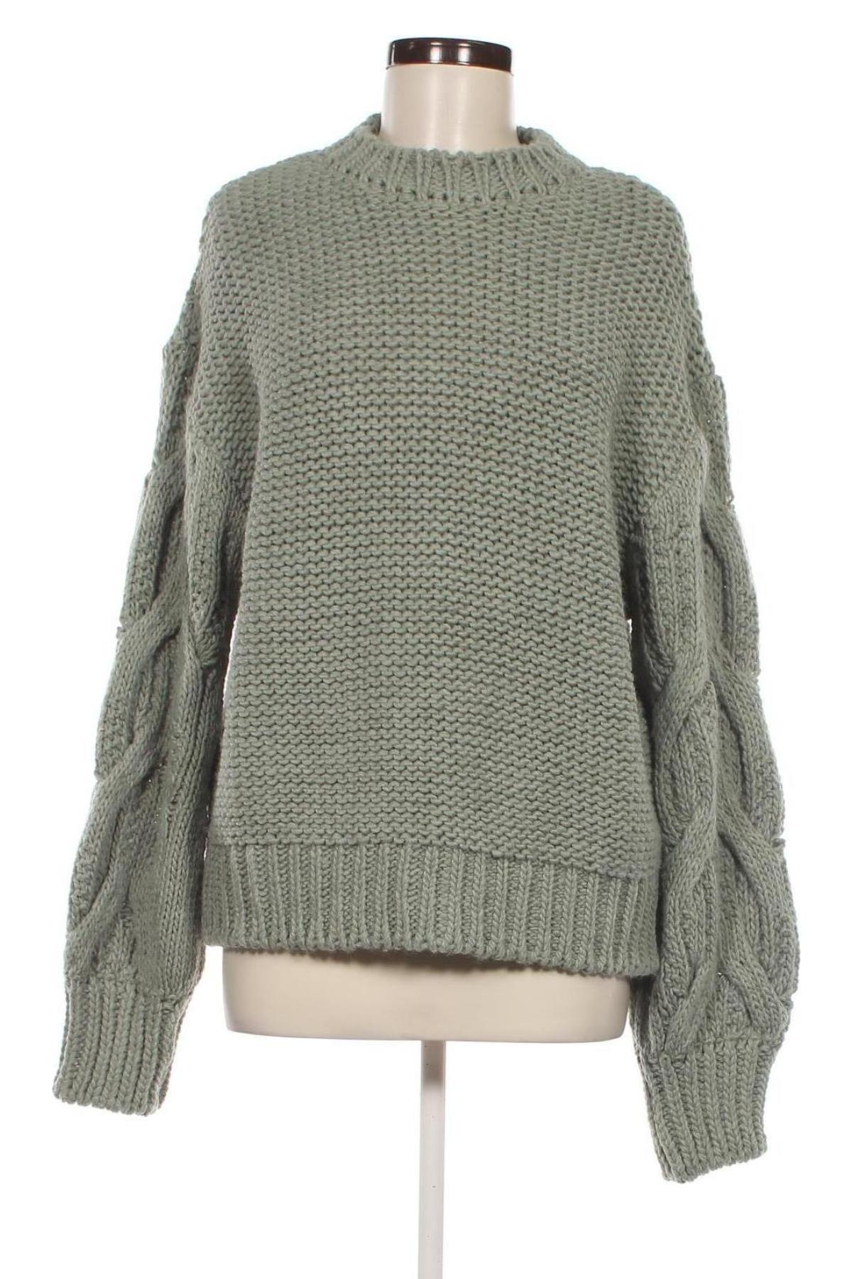 Damski sweter Guido Maria Kretschmer for About You, Rozmiar L, Kolor Zielony, Cena 124,99 zł