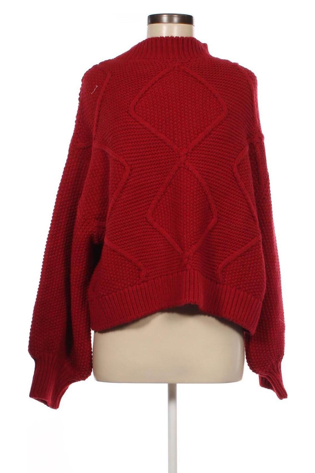 Damski sweter Guido Maria Kretschmer for About You, Rozmiar M, Kolor Czerwony, Cena 124,99 zł