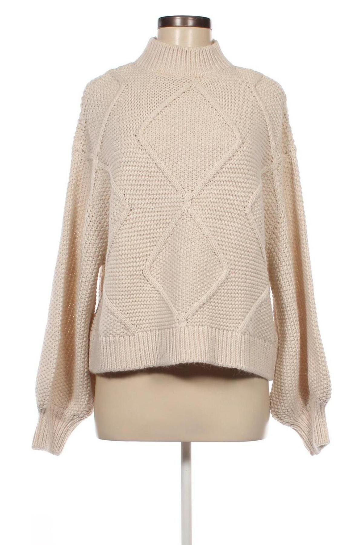 Damenpullover Guido Maria Kretschmer for About You, Größe M, Farbe Beige, Preis € 24,49