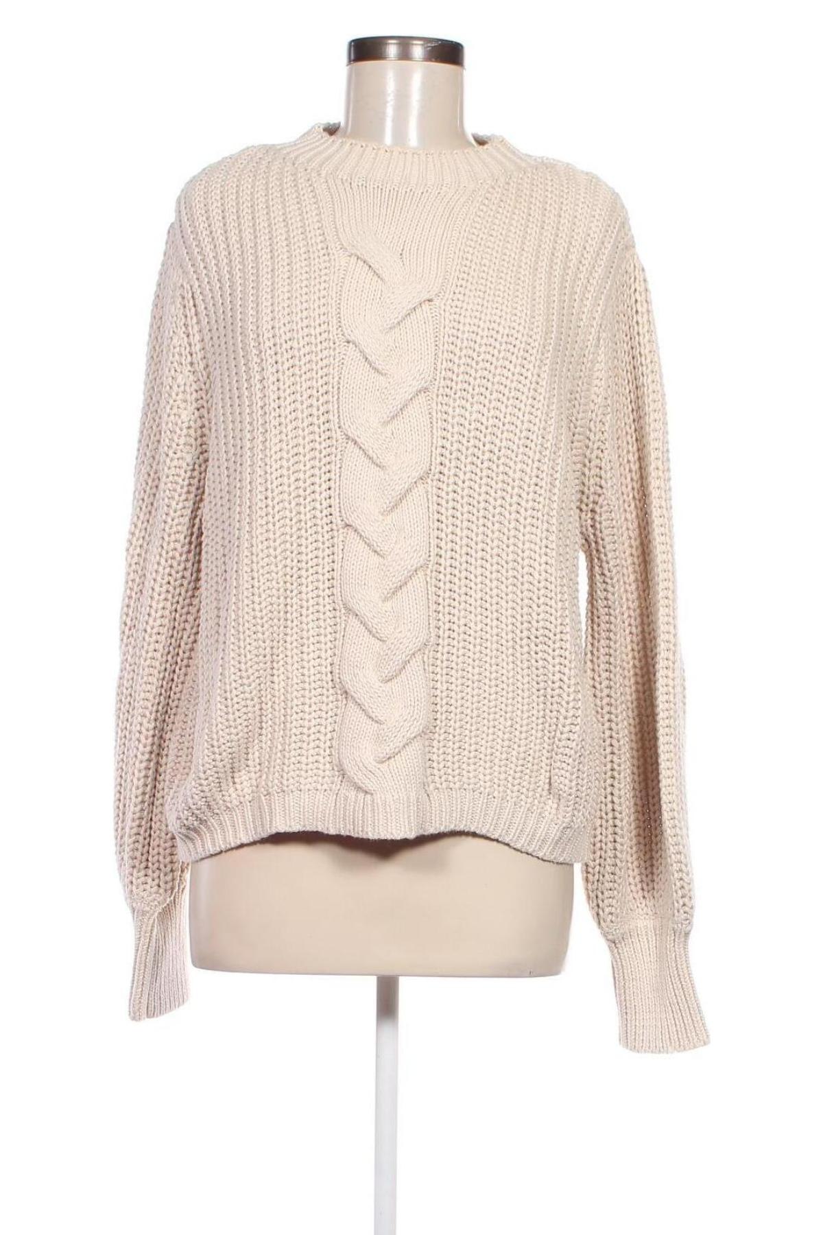 Damenpullover Guido Maria Kretschmer for About You, Größe XL, Farbe Beige, Preis 24,49 €