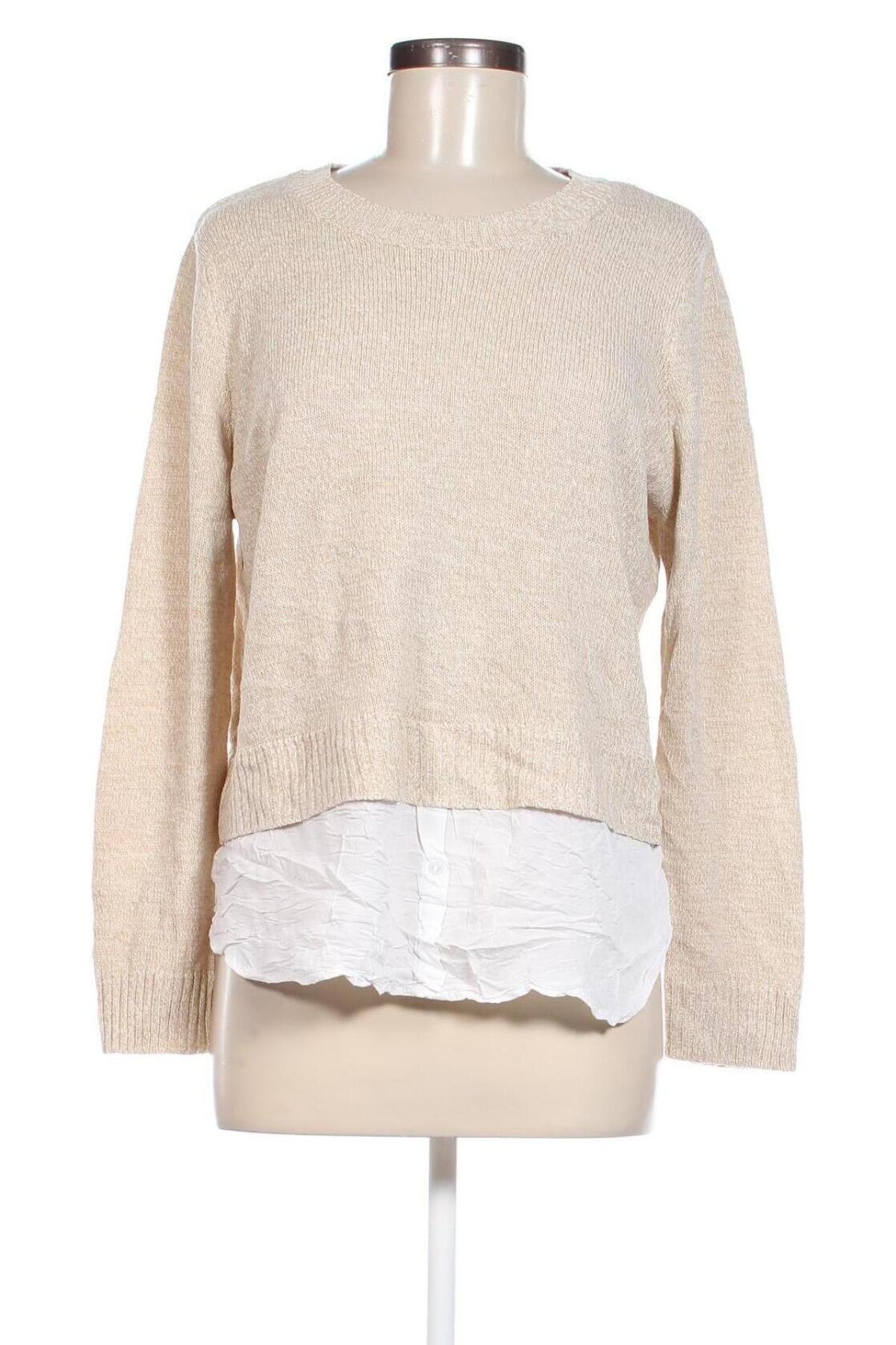 Damenpullover H&M Divided, Größe M, Farbe Beige, Preis 9,49 €