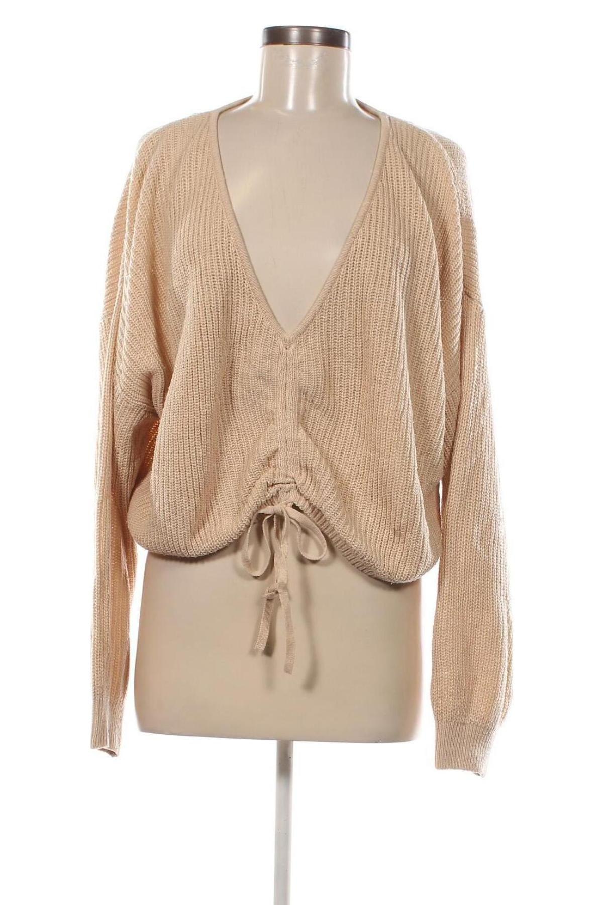 Damenpullover H&M Divided, Größe XL, Farbe Beige, Preis 8,49 €