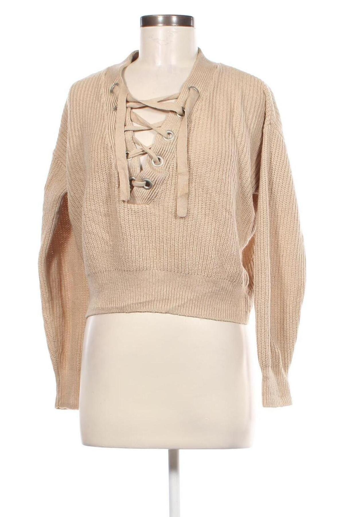 Damski sweter H&M Divided, Rozmiar S, Kolor Beżowy, Cena 41,99 zł