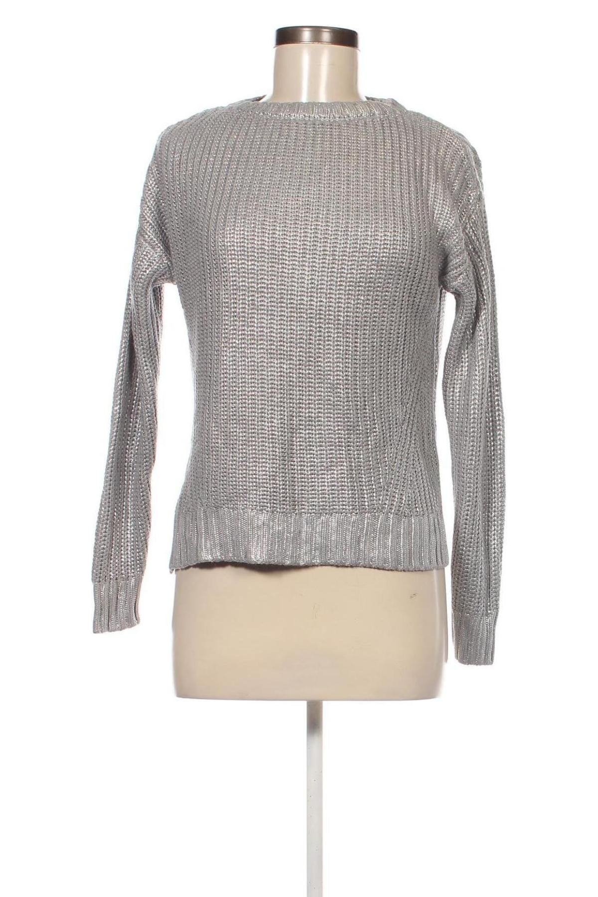 Damski sweter H&M L.O.G.G., Rozmiar S, Kolor Srebrzysty, Cena 41,99 zł