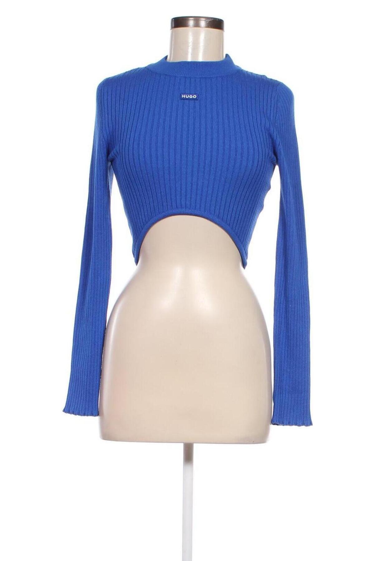 Damenpullover Hugo Boss, Größe M, Farbe Blau, Preis € 125,99