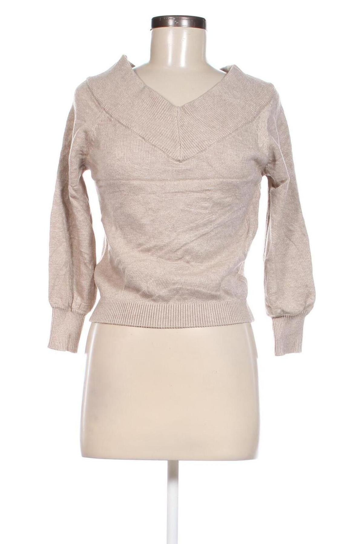 Damenpullover Jacqueline De Yong, Größe S, Farbe Beige, Preis € 9,49