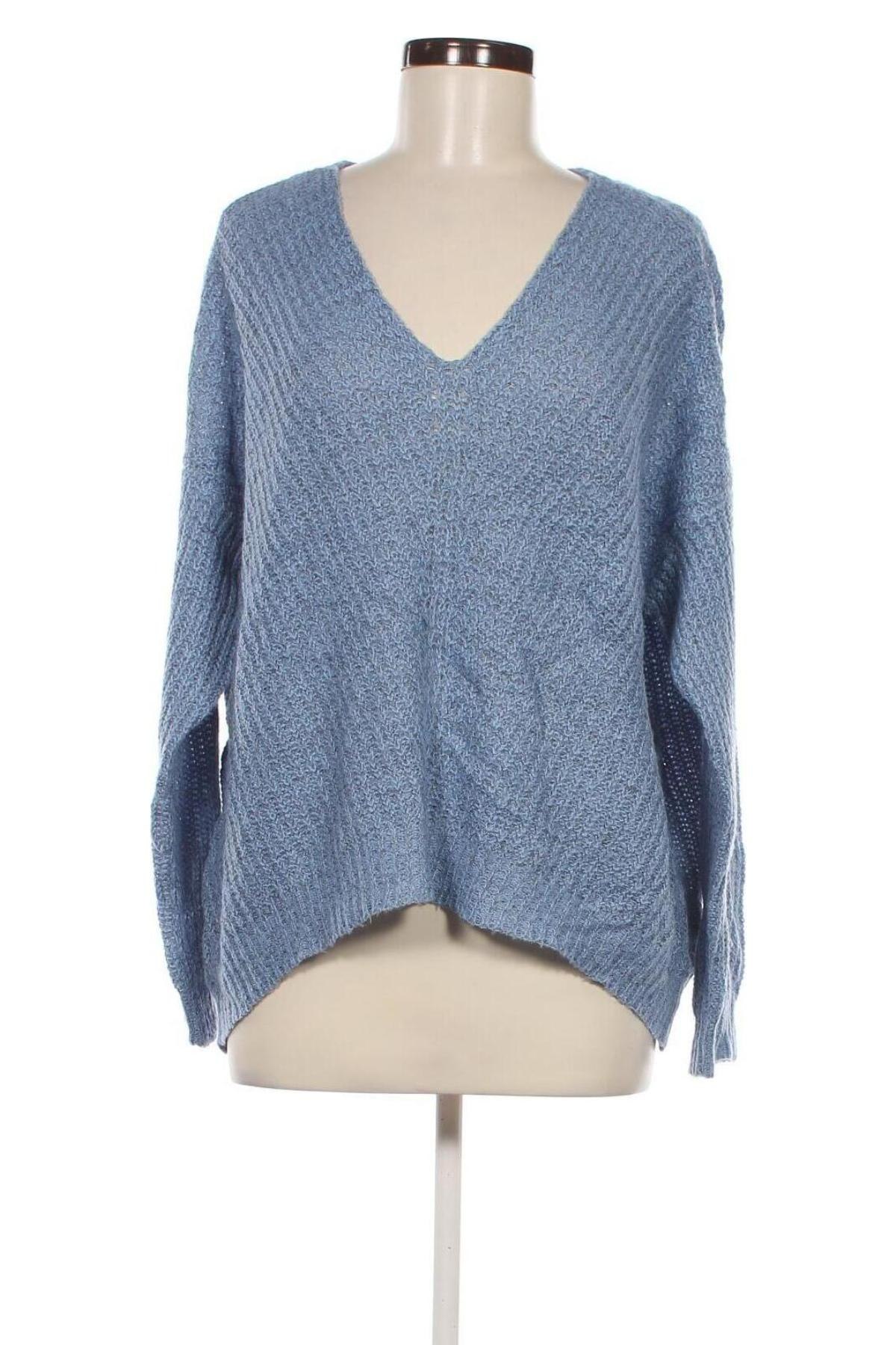 Damenpullover Jacqueline De Yong, Größe XL, Farbe Blau, Preis 10,29 €