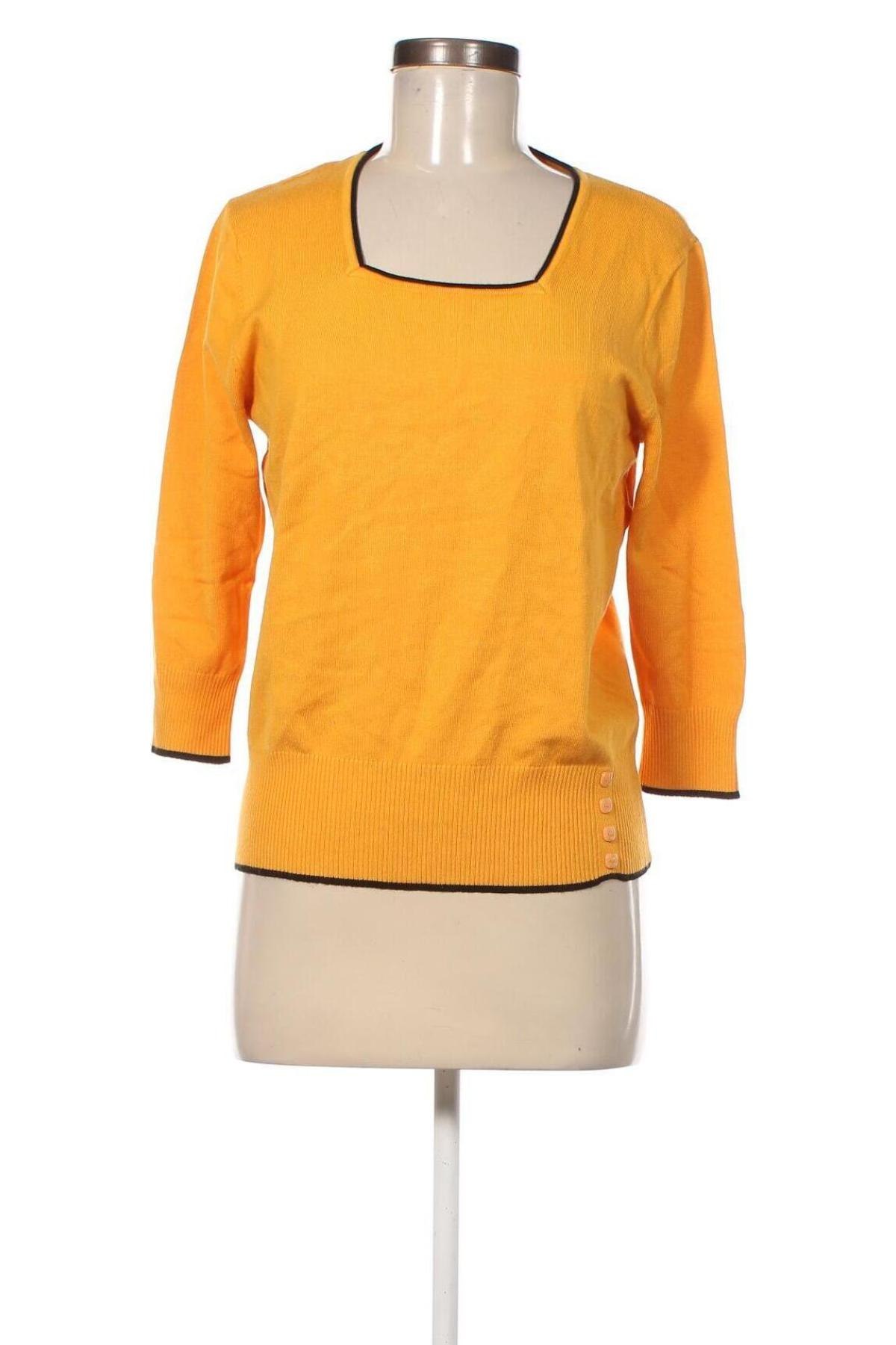 Damski sweter Just Elegance, Rozmiar M, Kolor Żółty, Cena 52,99 zł