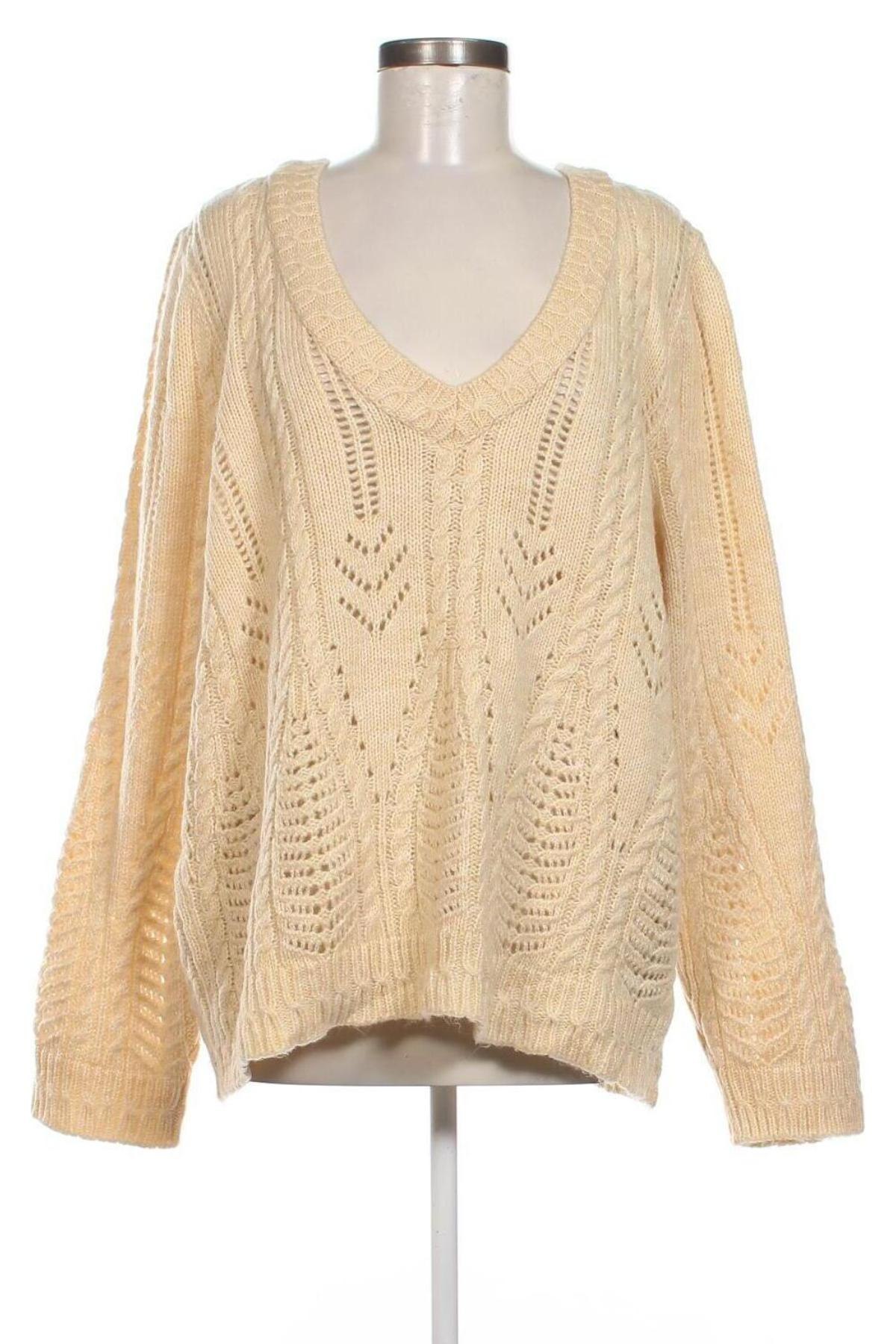 Damenpullover Laura Torelli, Größe XL, Farbe Beige, Preis 9,49 €