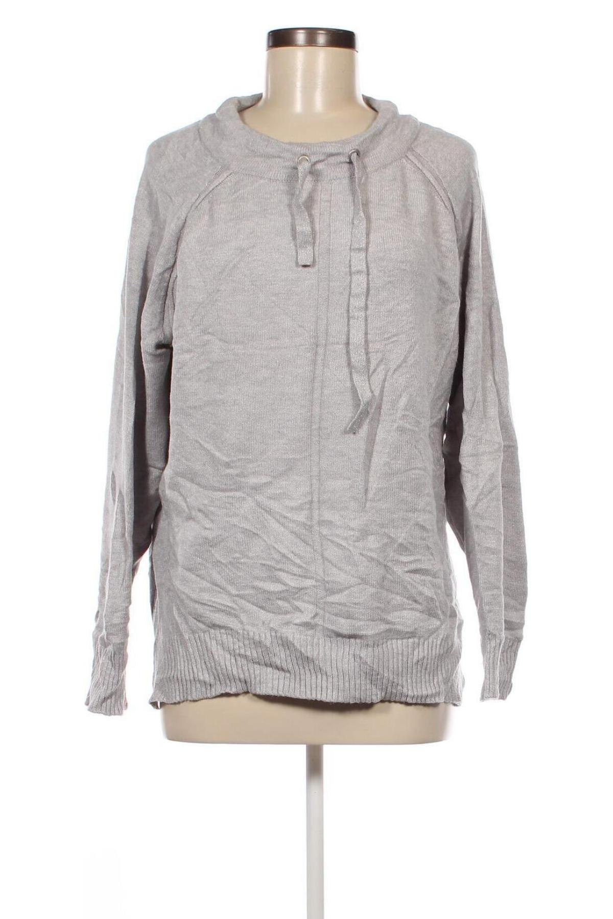 Damenpullover Laura Torelli, Größe L, Farbe Grau, Preis € 8,49