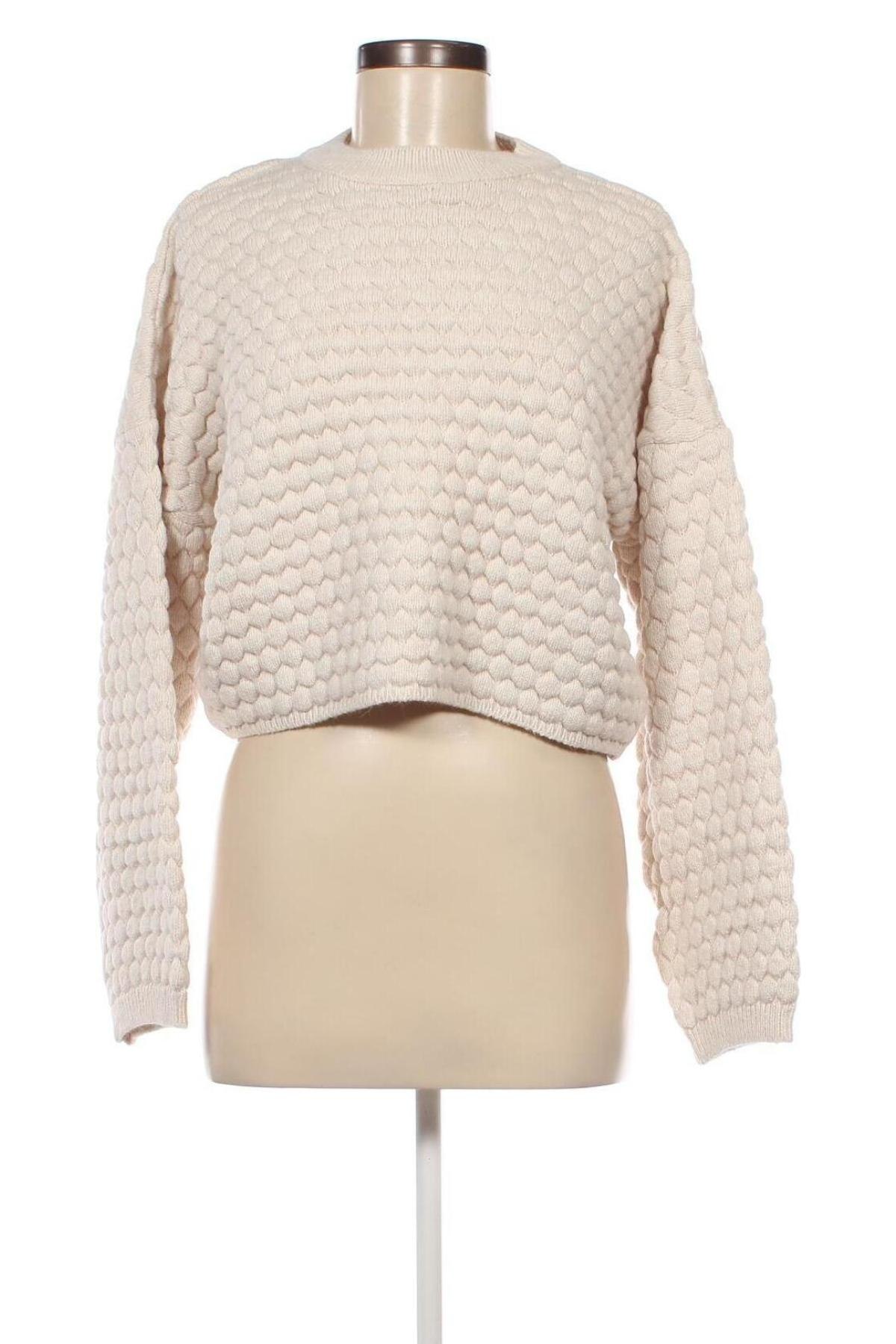 Damski sweter LeGer By Lena Gercke X About you, Rozmiar M, Kolor ecru, Cena 124,99 zł