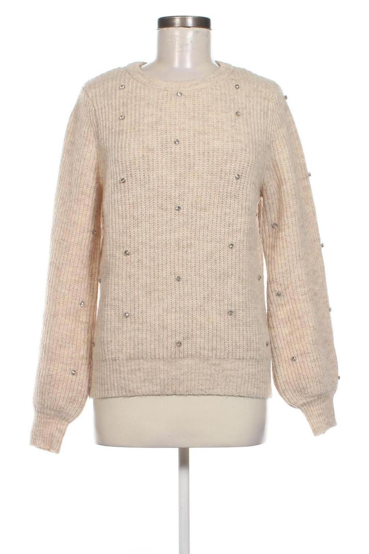 Damski sweter ONLY, Rozmiar M, Kolor Beżowy, Cena 74,99 zł