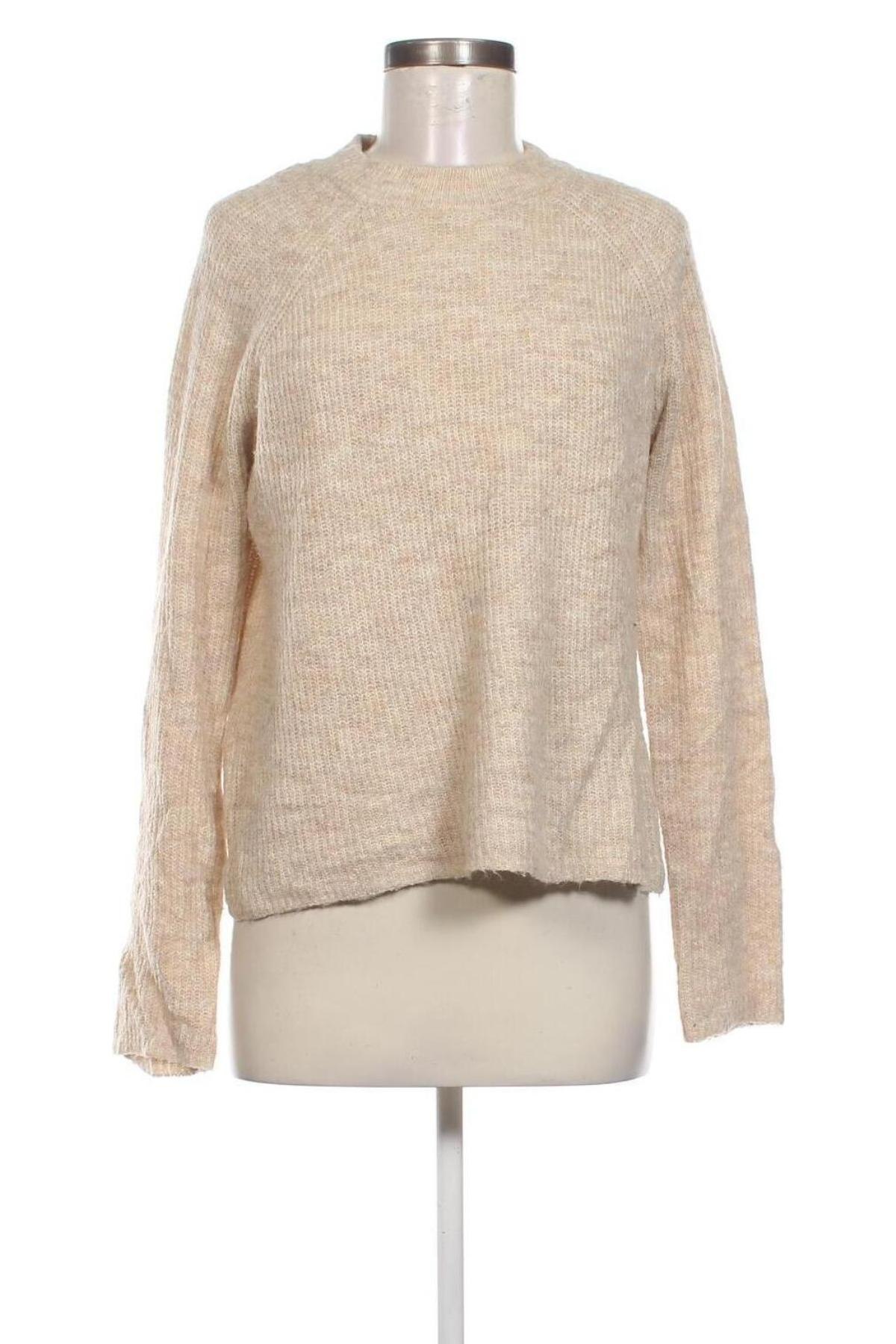 Damenpullover Pieces, Größe M, Farbe Ecru, Preis 7,99 €