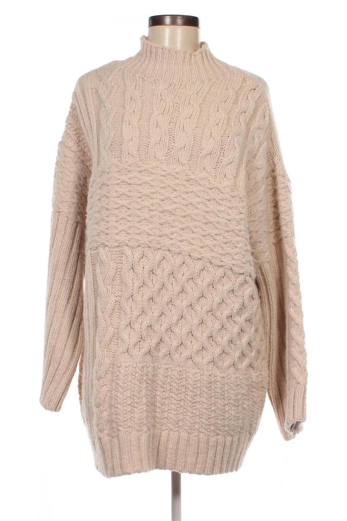 Damski sweter River Island, Rozmiar M, Kolor Beżowy, Cena 111,99 zł