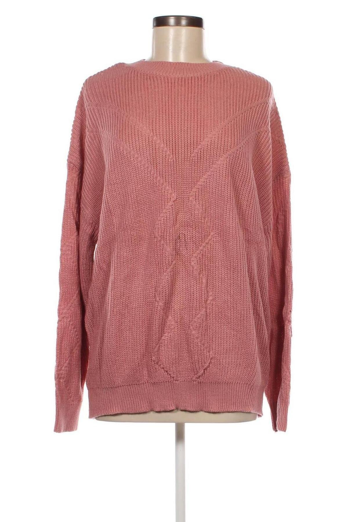 Damenpullover SHEIN, Größe XL, Farbe Aschrosa, Preis 9,49 €