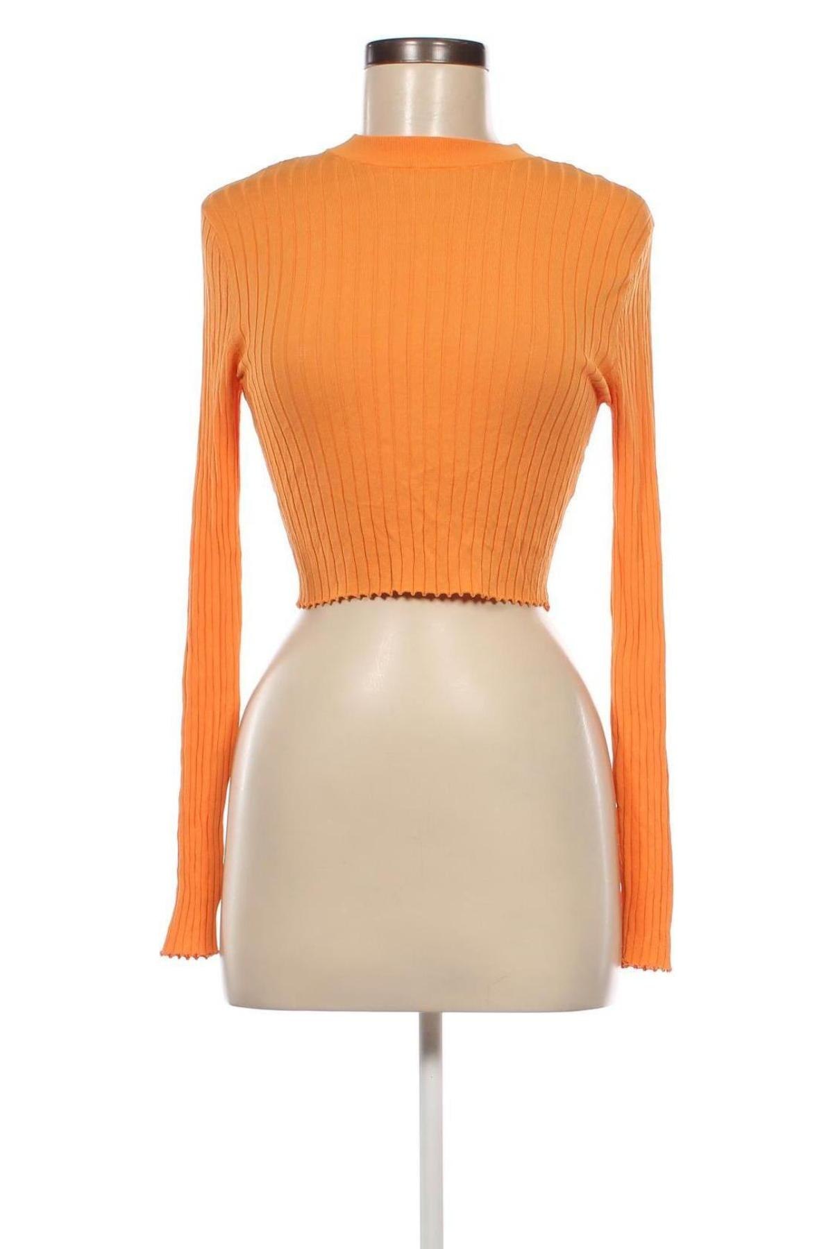 Damenpullover Zara, Größe M, Farbe Orange, Preis 8,99 €