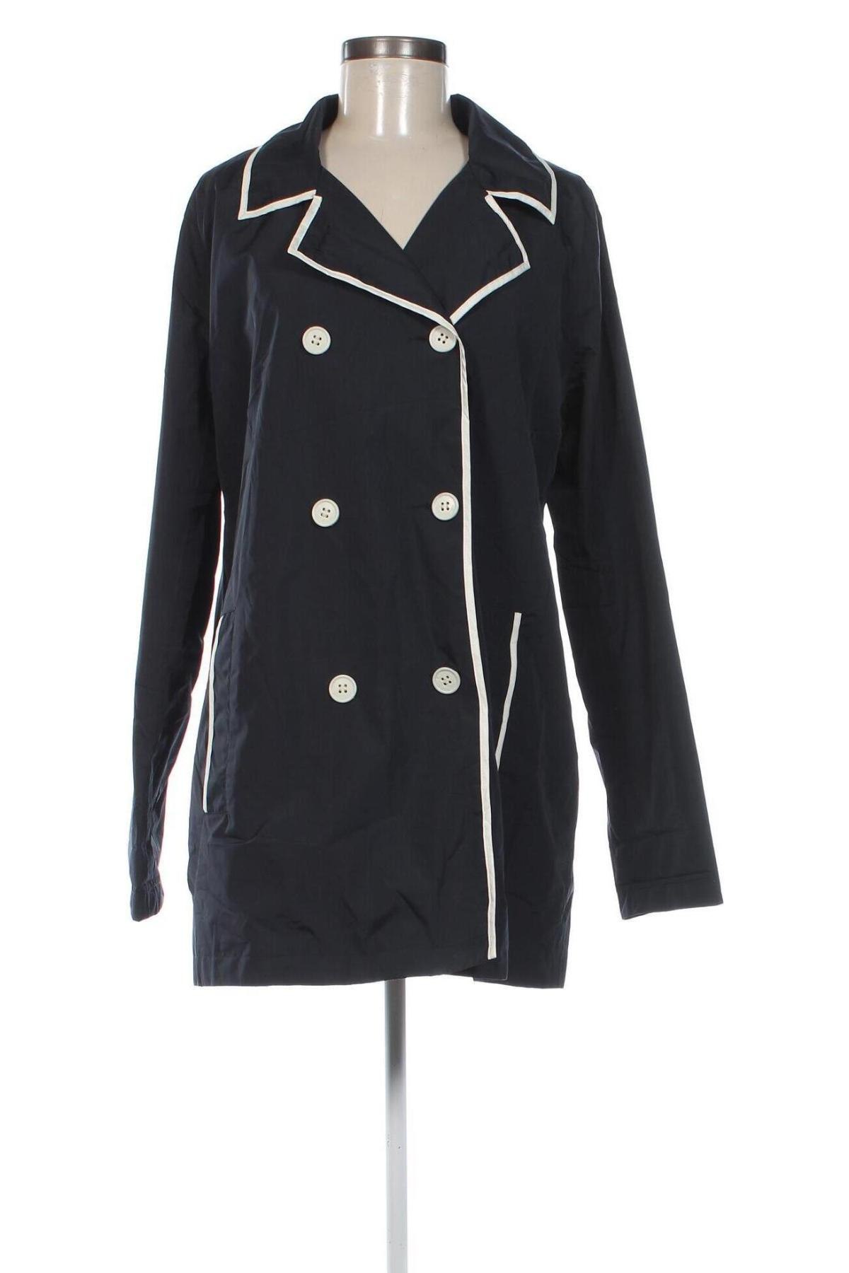 Damen Trench Coat Ilse Jacobsen, Größe L, Farbe Blau, Preis € 29,79