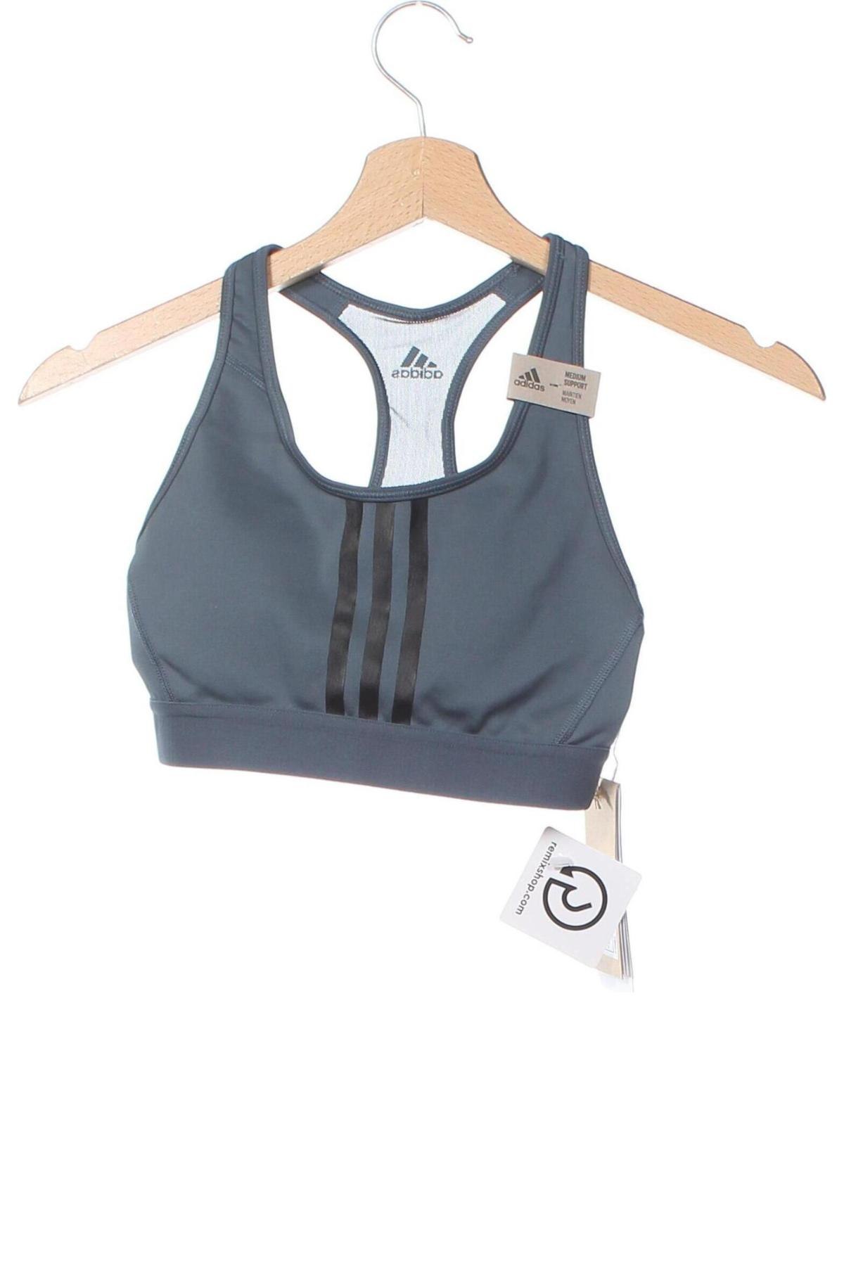 Damen Sporttop Adidas, Größe XS, Farbe Grün, Preis € 26,99