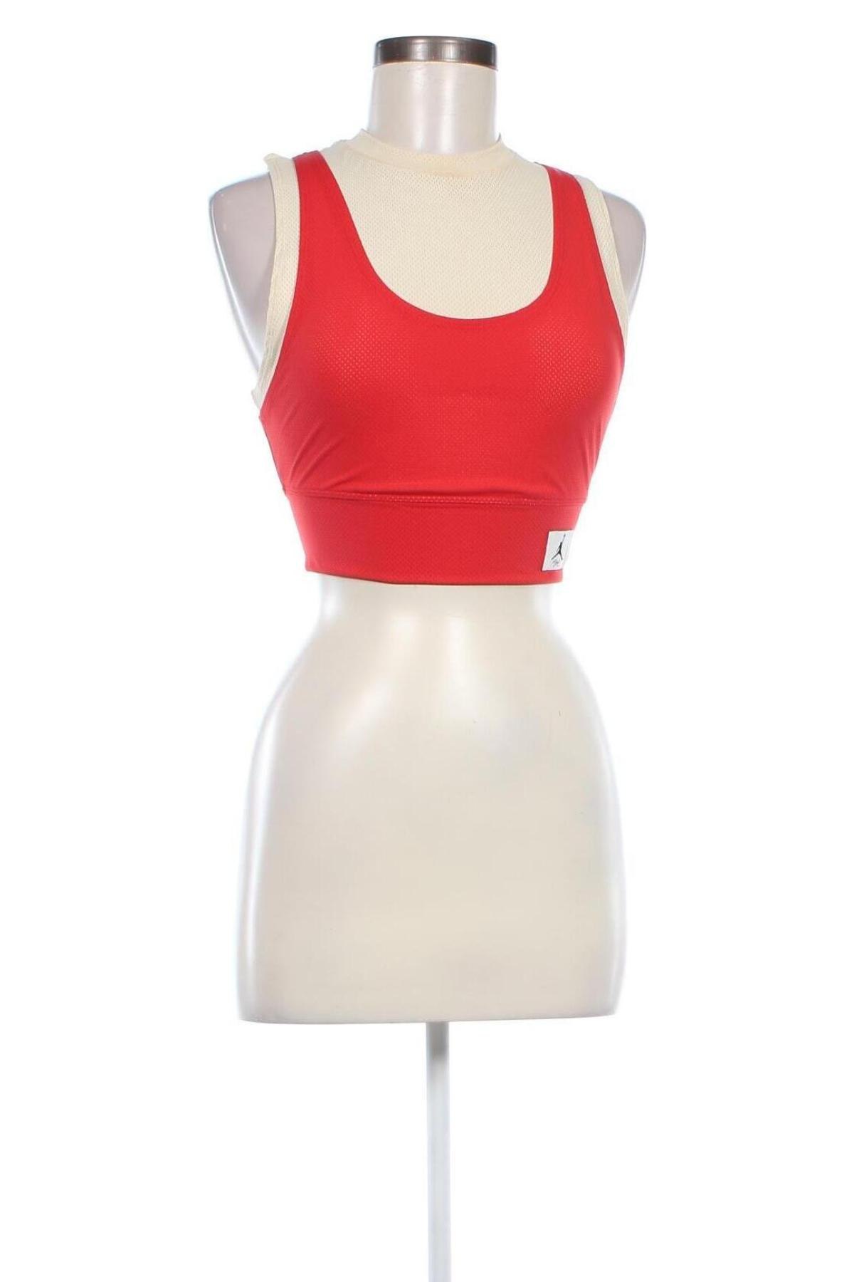 Damen Sporttop Air Jordan Nike, Größe M, Farbe Rot, Preis € 20,49