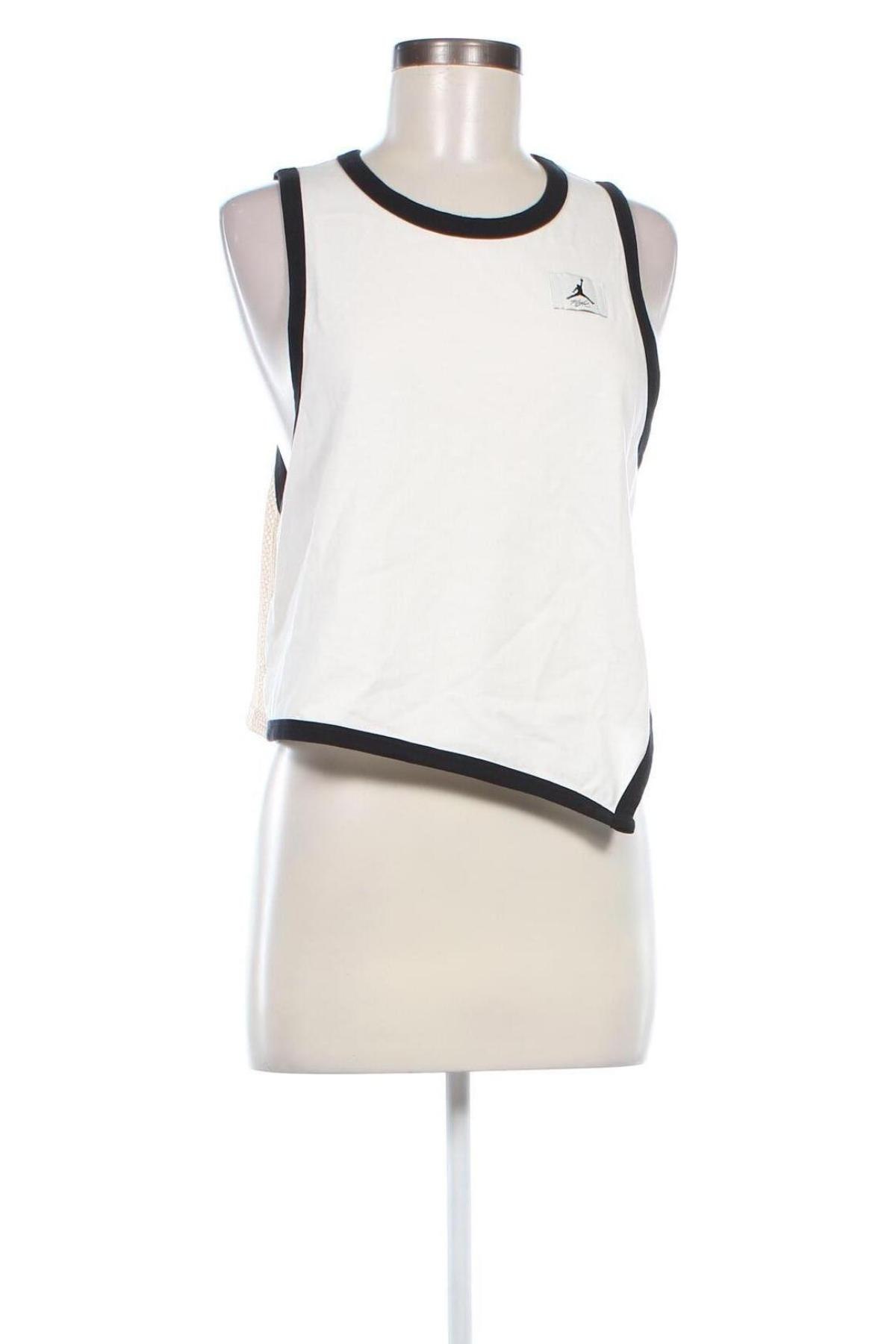 Damen Sporttop Air Jordan Nike, Größe M, Farbe Weiß, Preis € 44,99