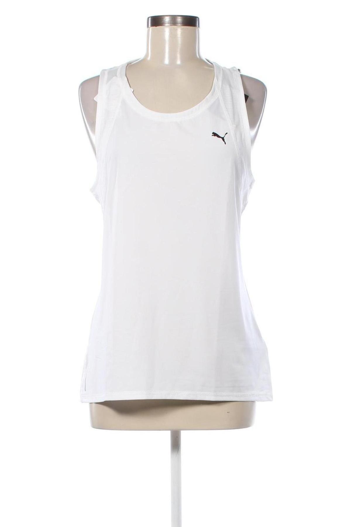 Damen Sporttop PUMA, Größe M, Farbe Weiß, Preis € 39,99