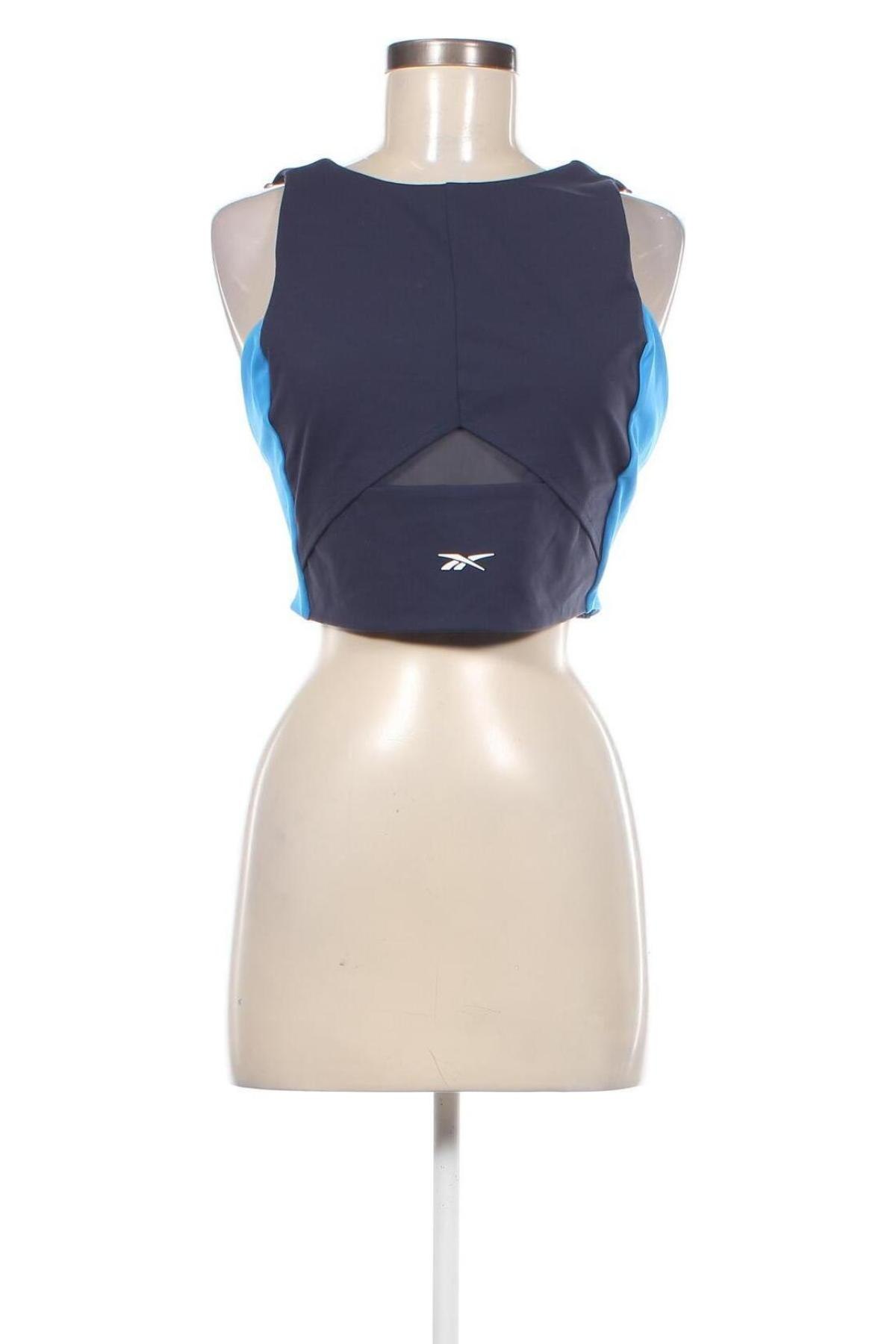 Top sport de damă. Reebok, Mărime L, Culoare Albastru, Preț 137,99 Lei