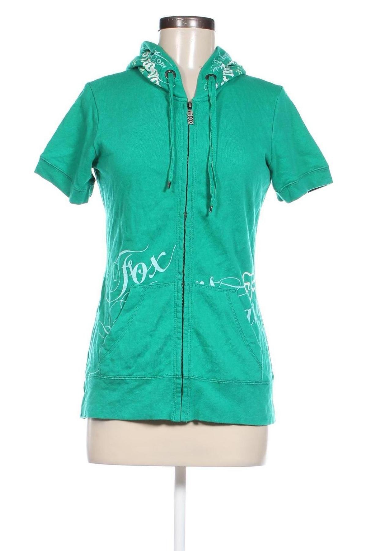 Hanorac de femei Fox, Mărime L, Culoare Verde, Preț 94,99 Lei