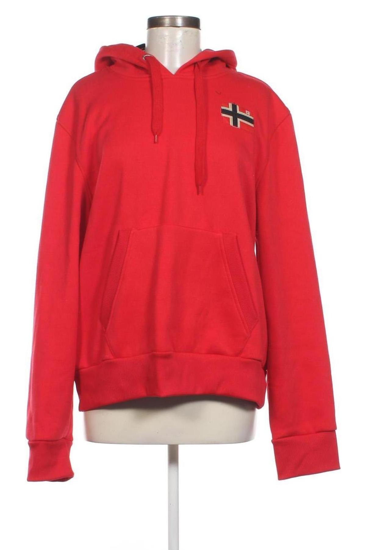 Damen Sweatshirt Geographical Norway, Größe XXL, Farbe Rot, Preis 77,79 €