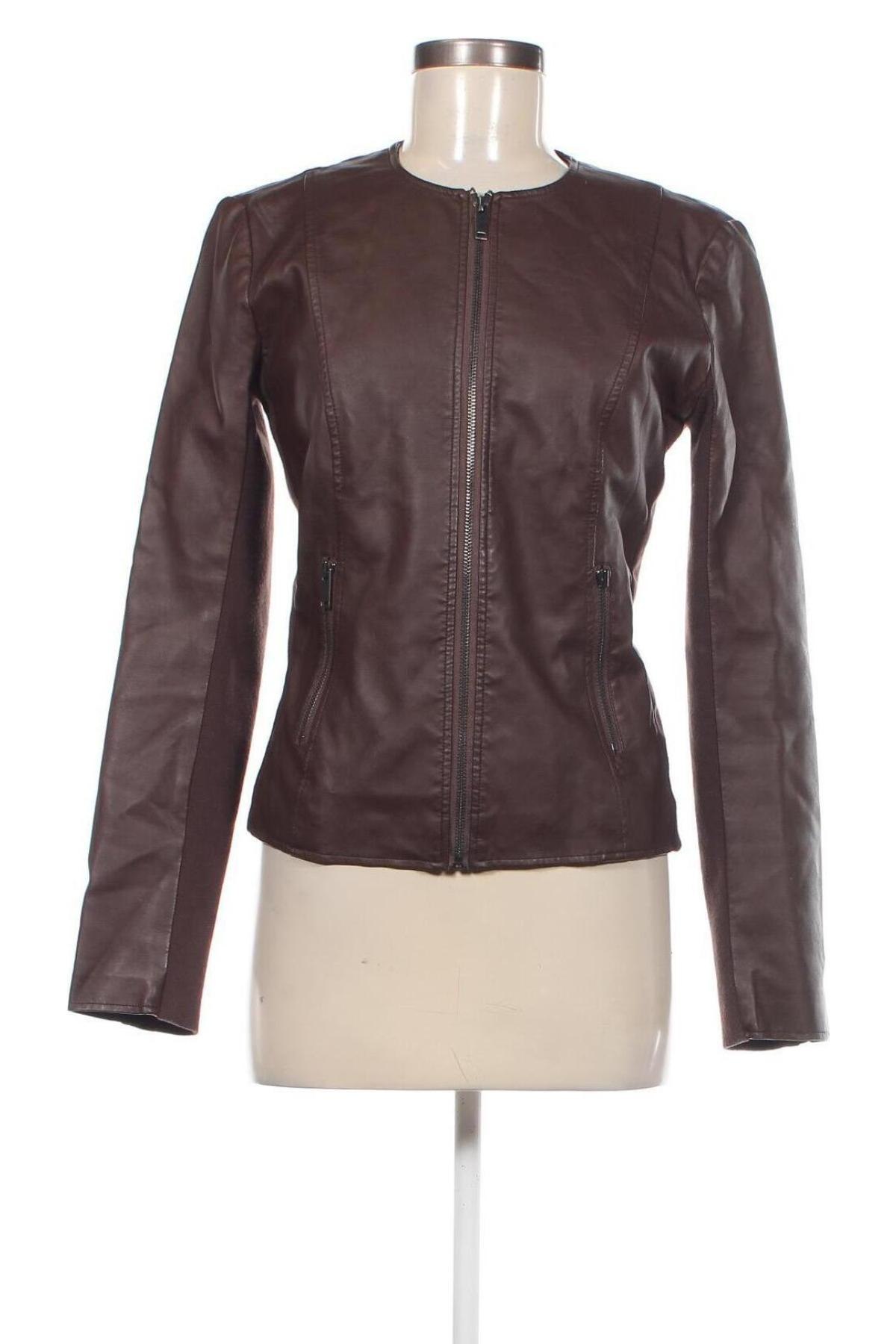 Damen Lederjacke Calliope, Größe M, Farbe Braun, Preis 19,49 €