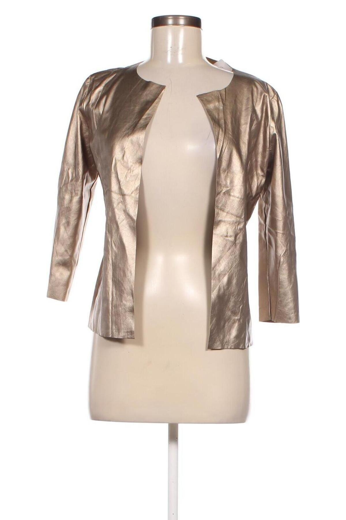 Damen Lederjacke F.it, Größe XS, Farbe Golden, Preis 9,99 €