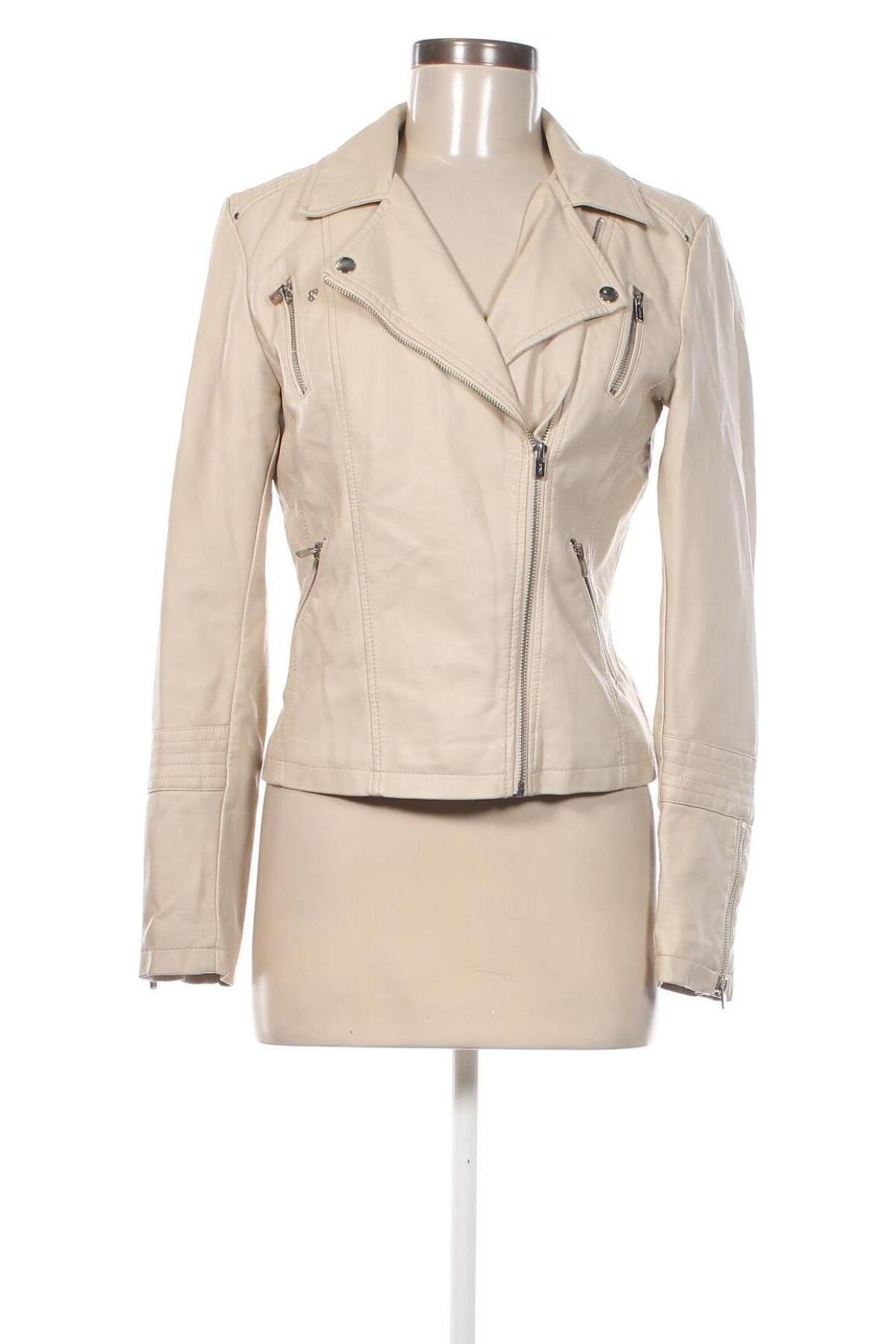 Damen Lederjacke ONLY, Größe S, Farbe Beige, Preis € 18,15