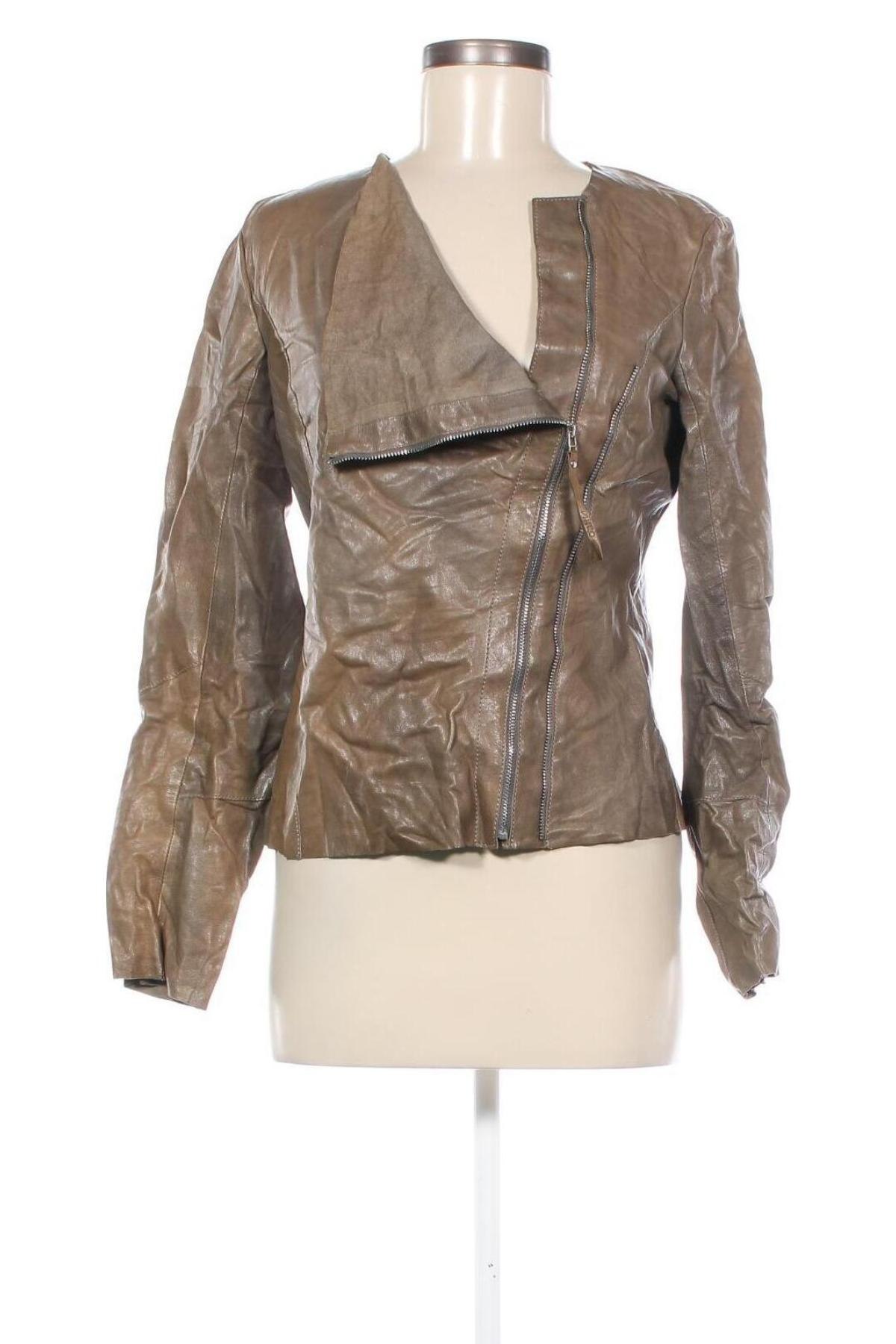 Damen Lederjacke Pinko, Größe M, Farbe Braun, Preis 70,49 €