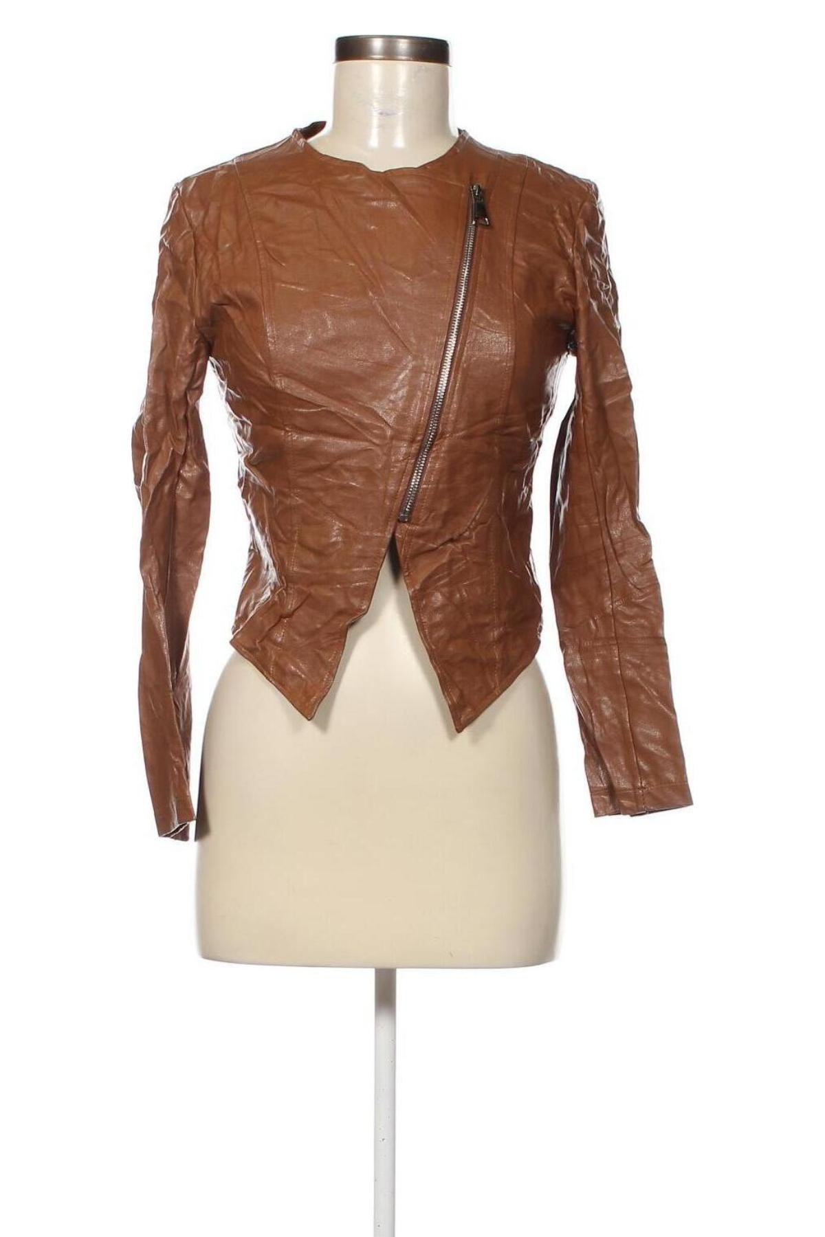 Damen Lederjacke Susy Mix, Größe S, Farbe Braun, Preis € 11,99