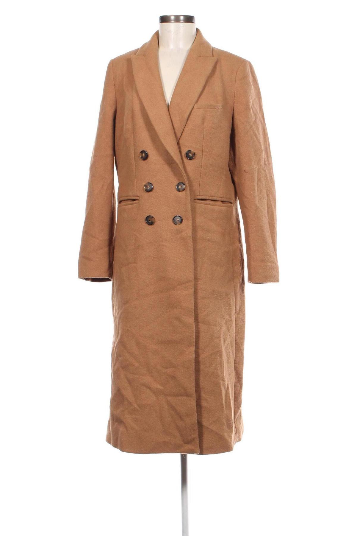 Damenmantel Marks & Spencer, Größe L, Farbe Beige, Preis € 38,49