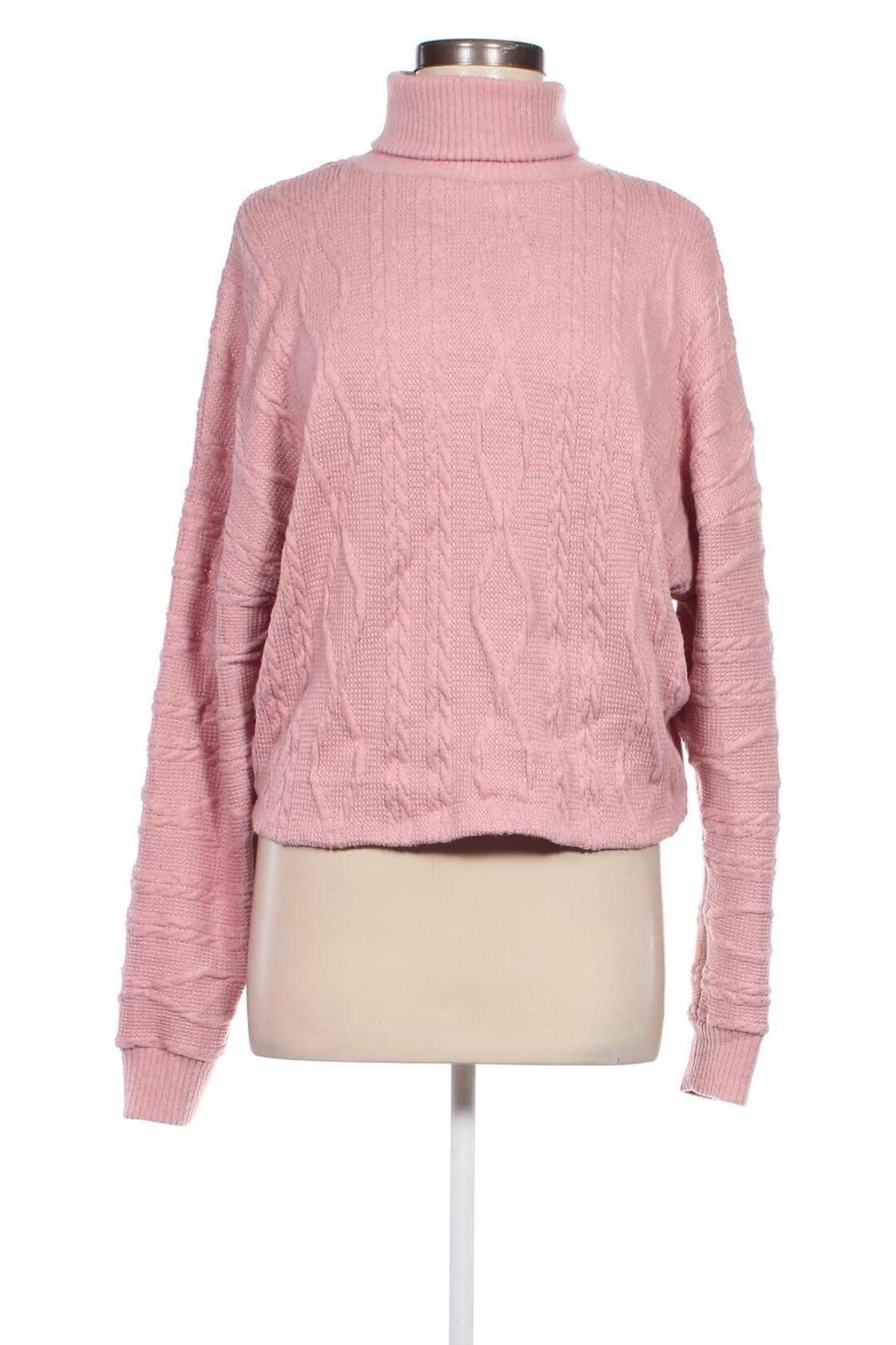 Damen Rollkragen F&F, Größe S, Farbe Rosa, Preis 4,99 €