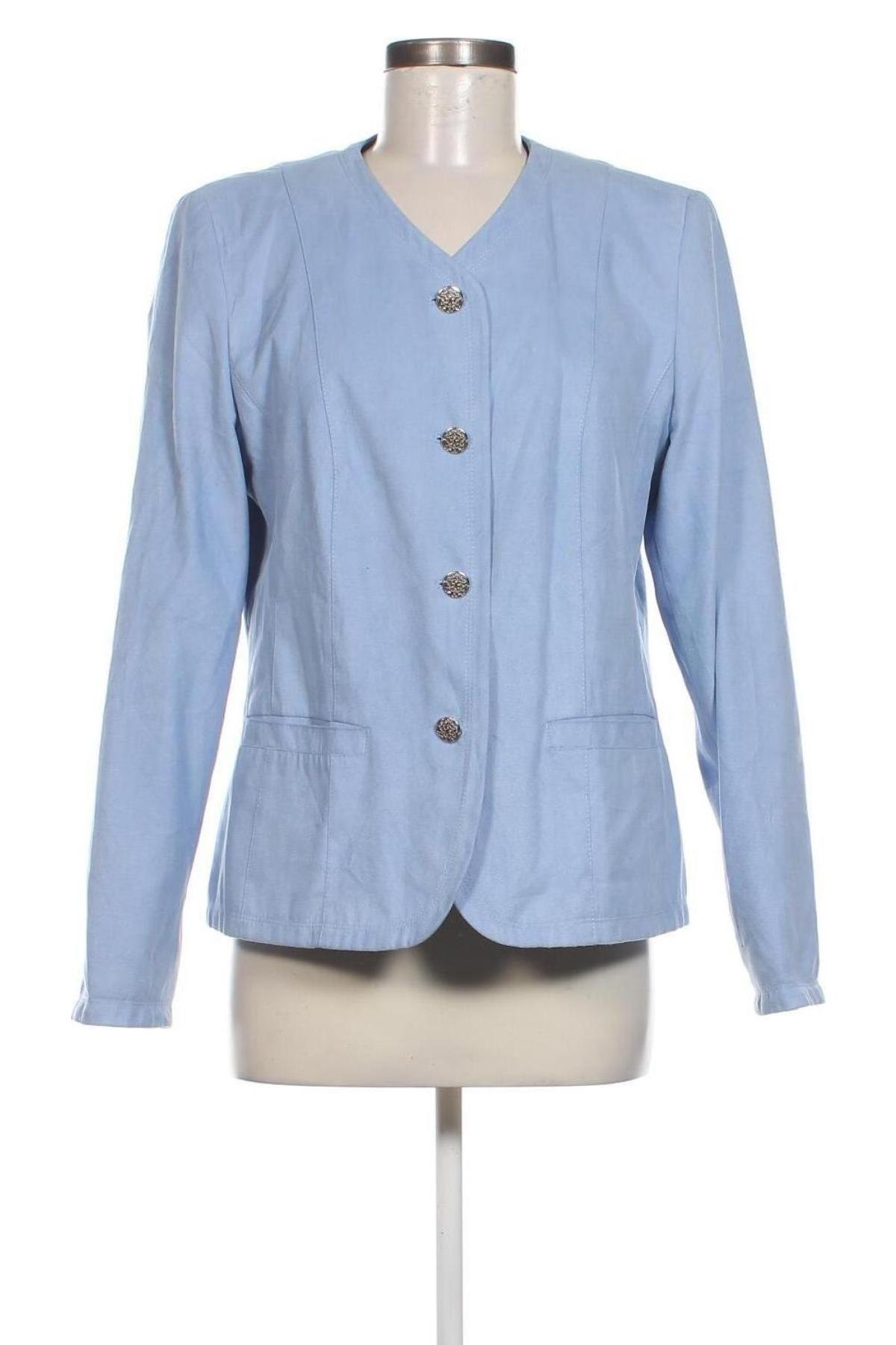 Damen Blazer, Größe M, Farbe Blau, Preis 5,99 €