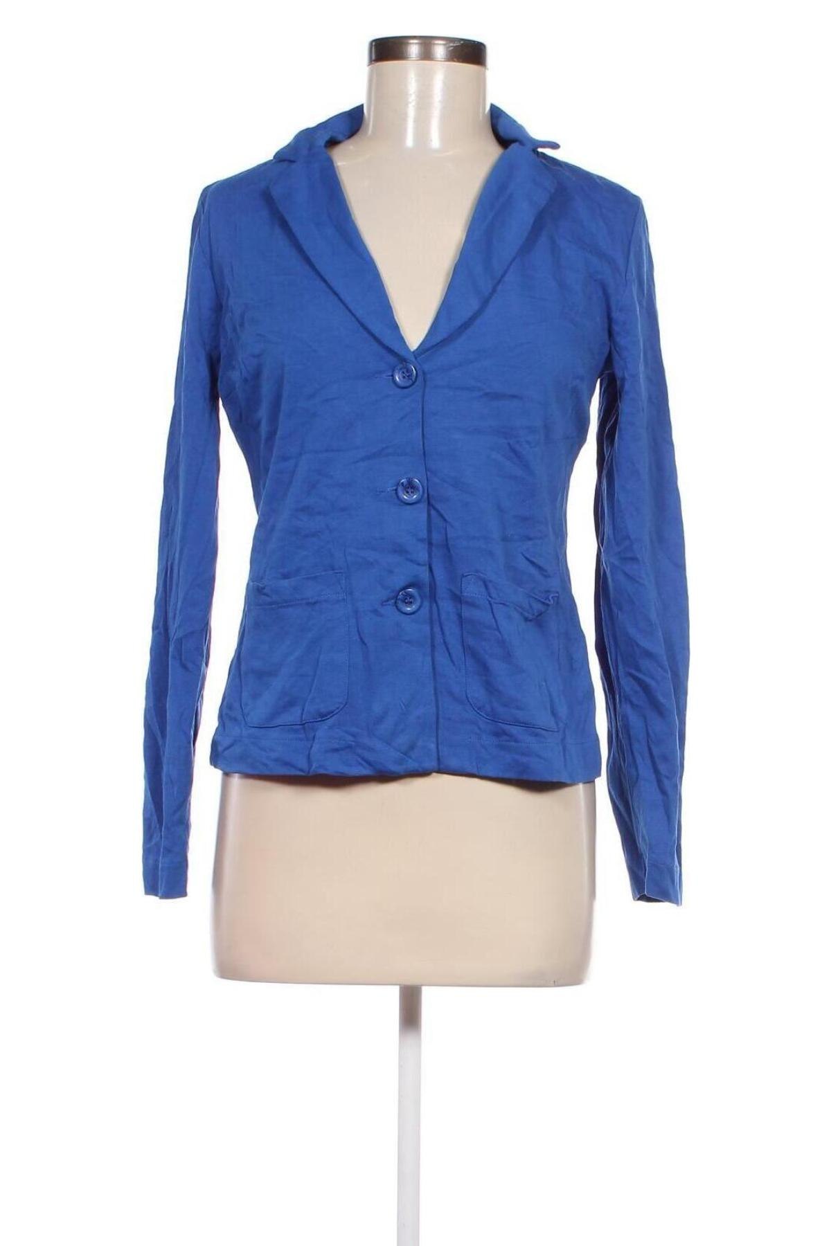 Damen Blazer, Größe M, Farbe Blau, Preis 6,49 €