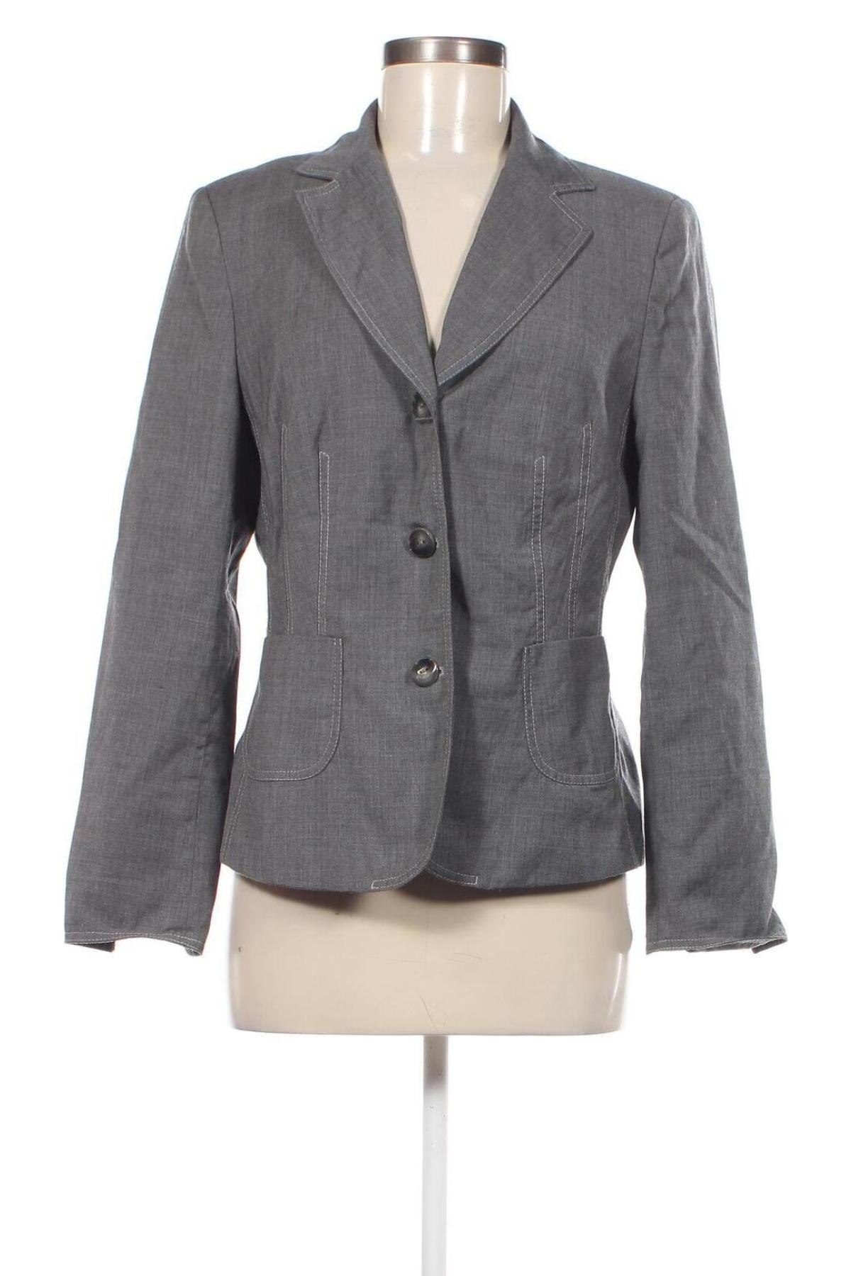 Damen Blazer Heine, Größe L, Farbe Grau, Preis 15,99 €