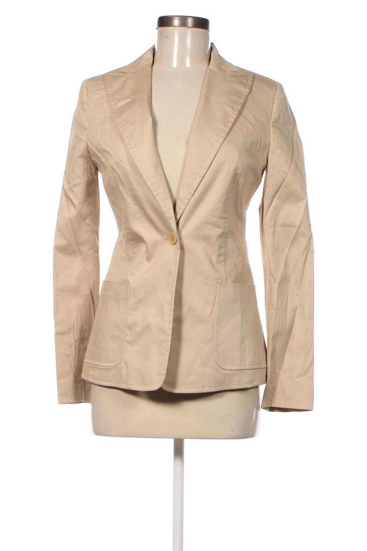 Damen Blazer Mango, Größe M, Farbe Beige, Preis 12,99 €