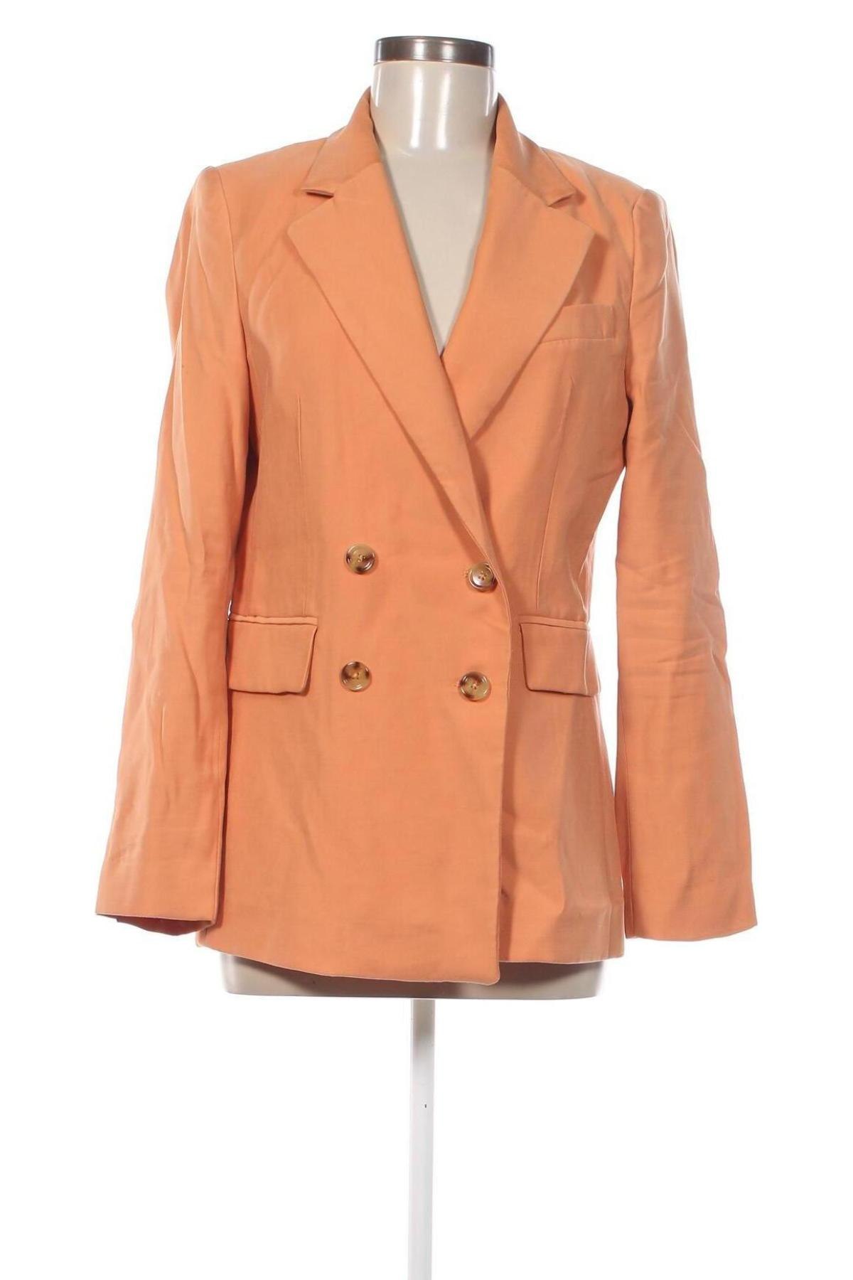 Damen Blazer Mango, Größe S, Farbe Orange, Preis 38,51 €